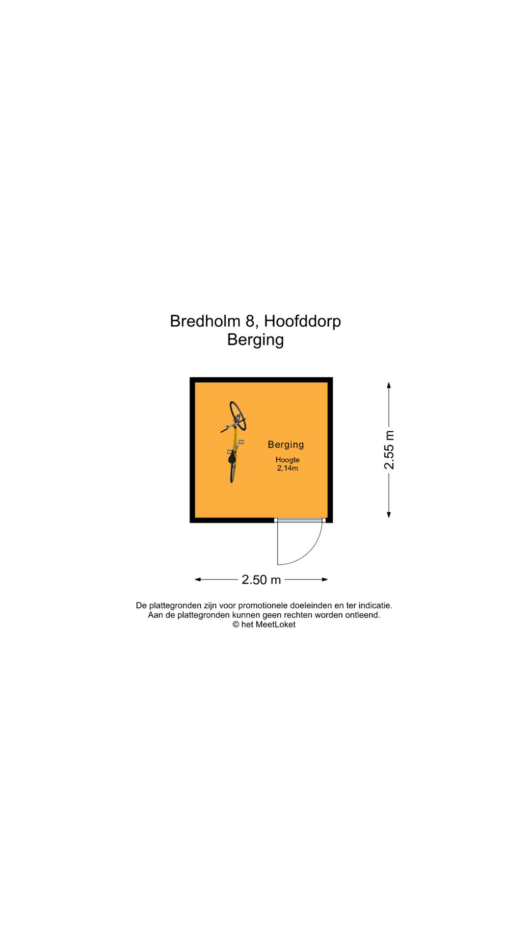 Bredholm 8, 2133 JK Hoofddorp map