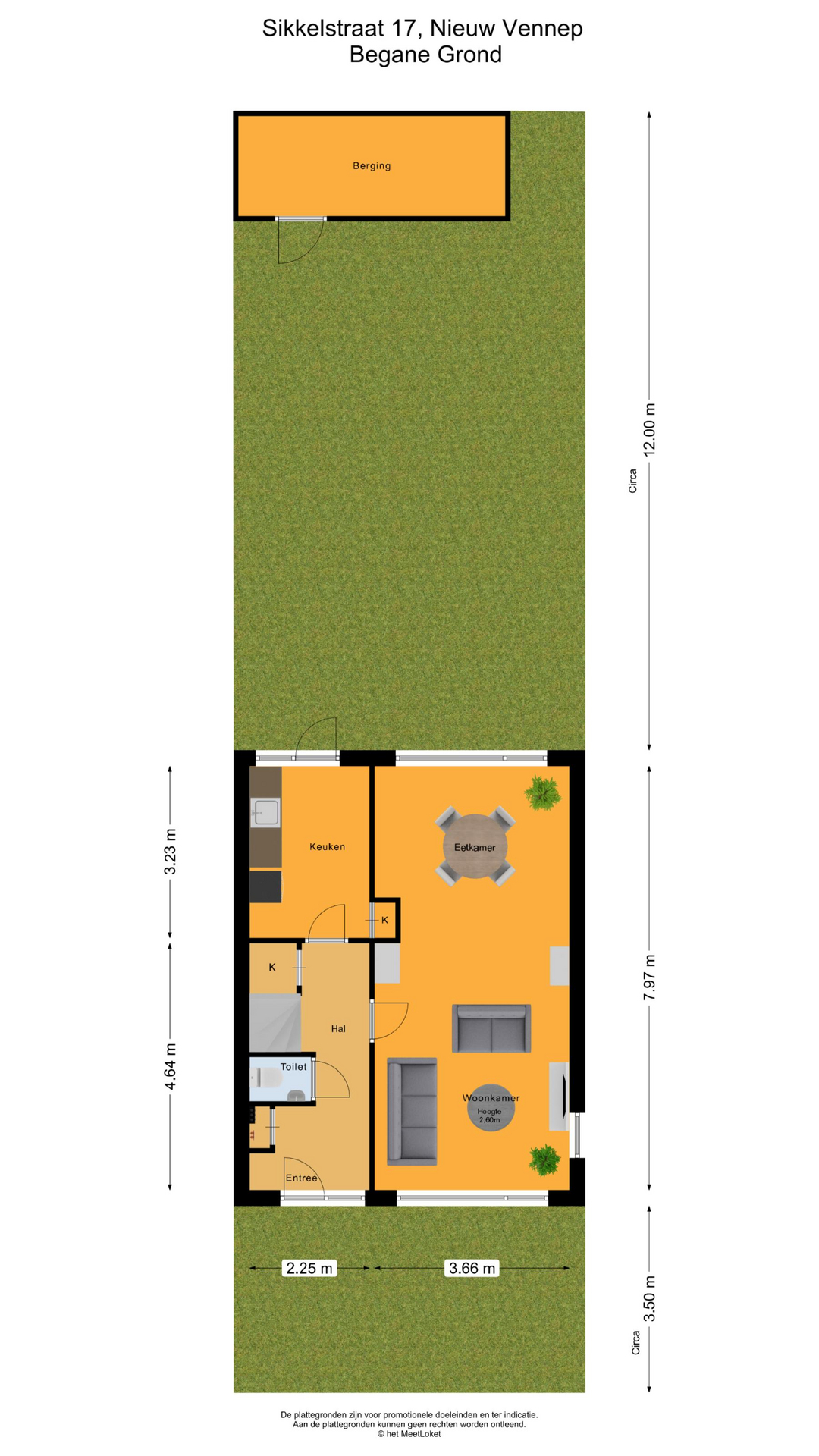 Sikkelstraat 17 , 2151 CN Nieuw-vennep map