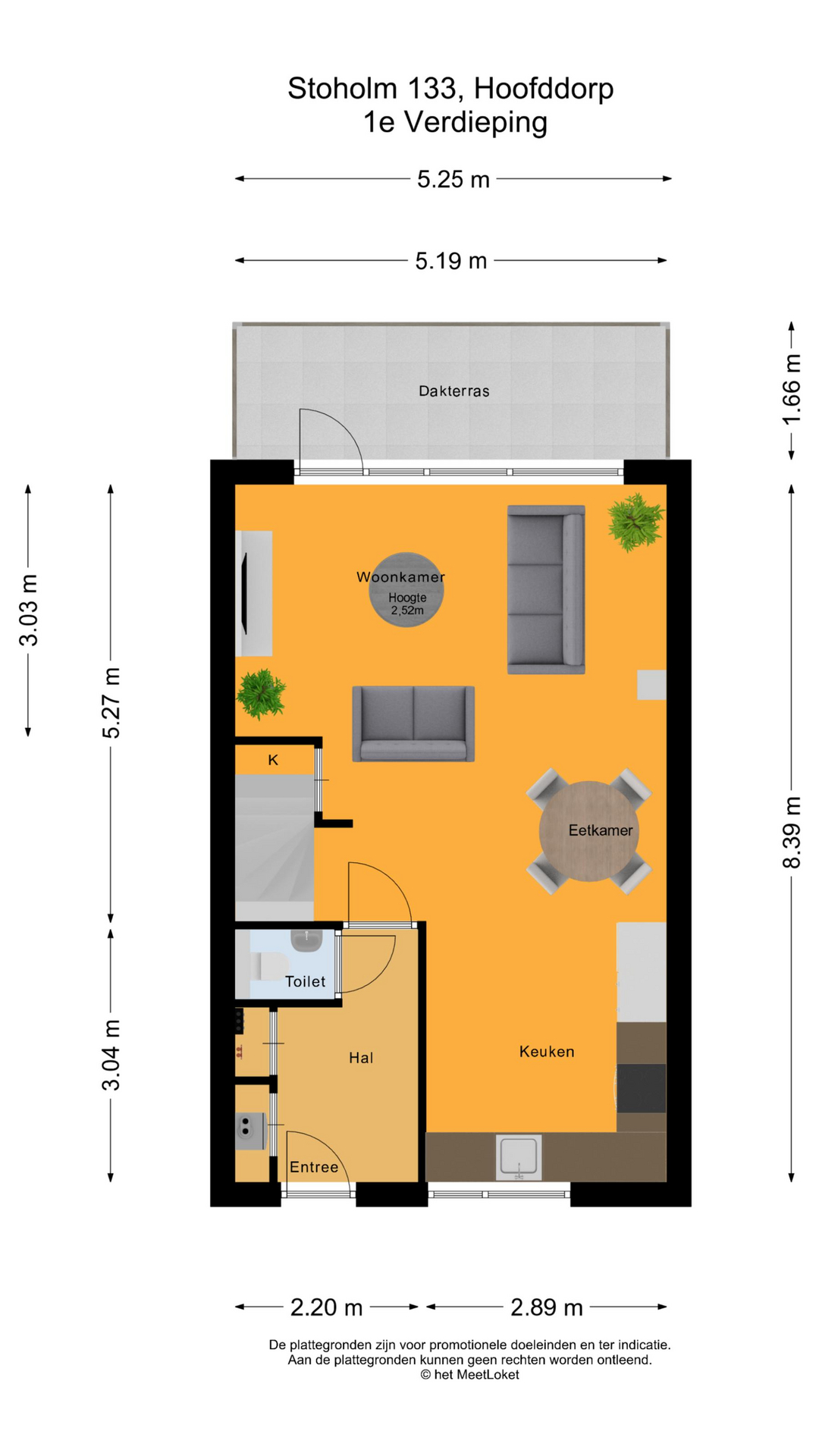 Stoholm 133 , 2133 KK Hoofddorp map