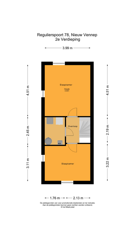 Regulierspoort 78 , 2152 RB Nieuw-vennep map