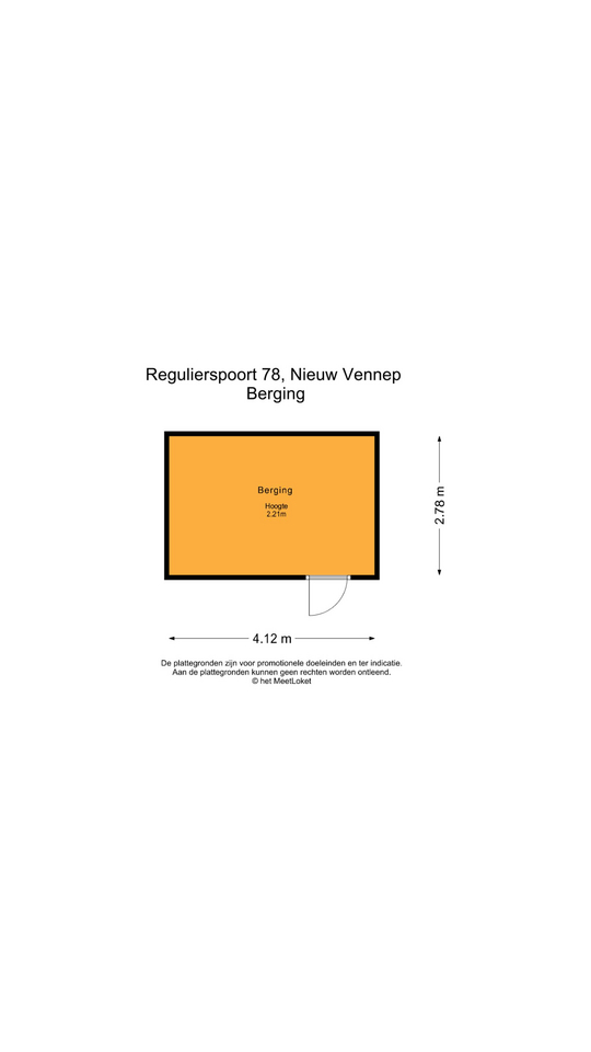 Regulierspoort 78 , 2152 RB Nieuw-vennep map