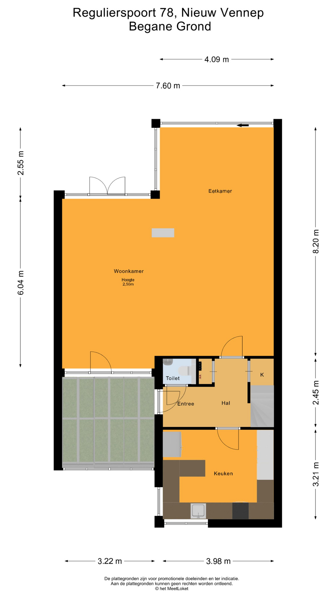 Regulierspoort 78 , 2152 RB Nieuw-vennep map