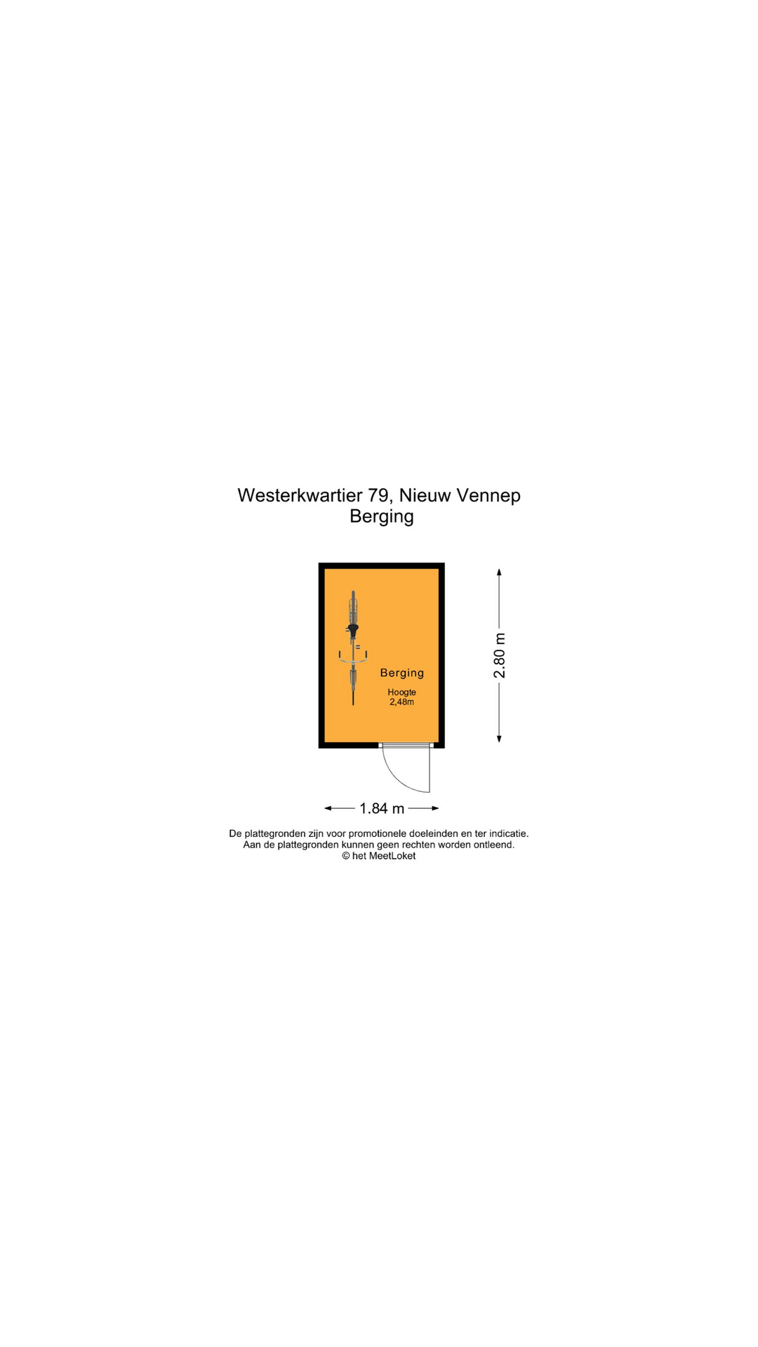 Westerkwartier 79, 2152 BX Nieuw-vennep map