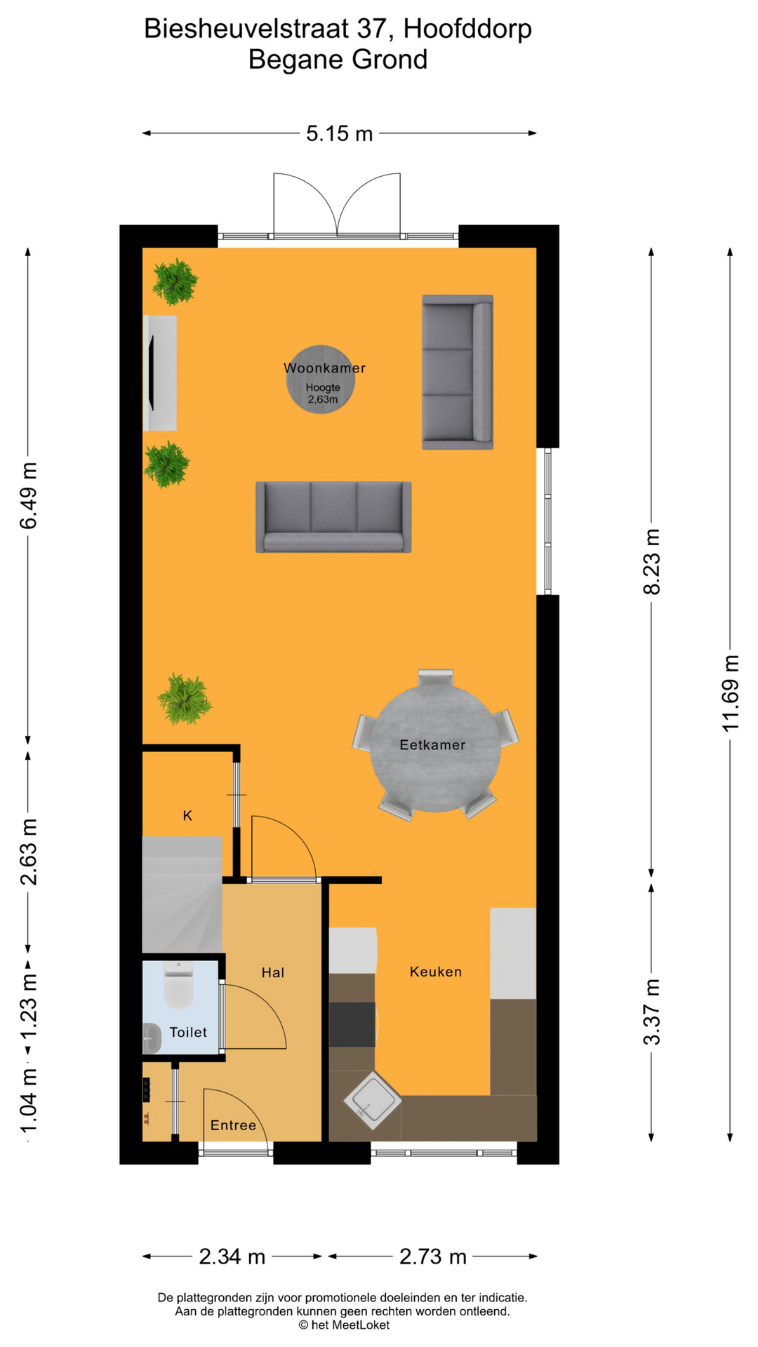 Biesheuvelstraat 37 , 2134 LL Hoofddorp map