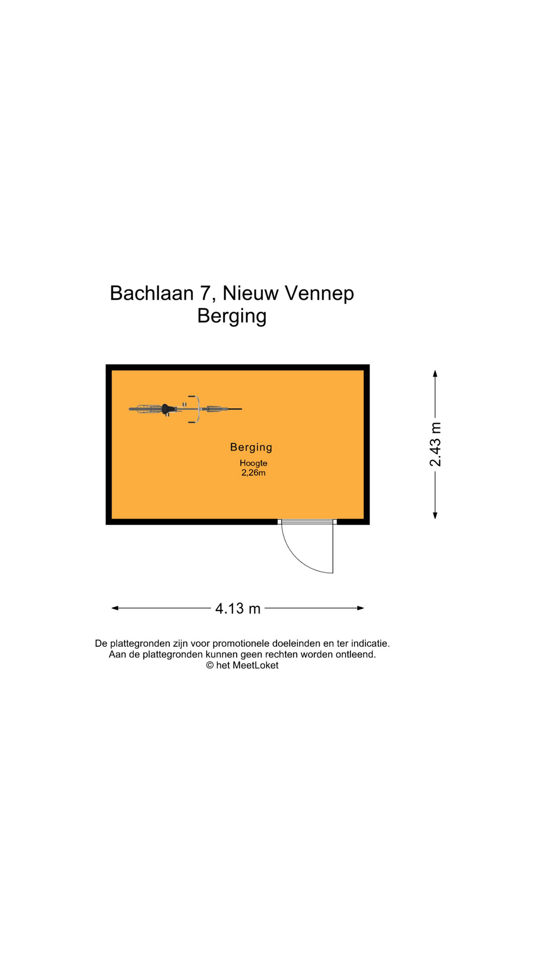 Bachlaan 7 , 2151 GD Nieuw-vennep map