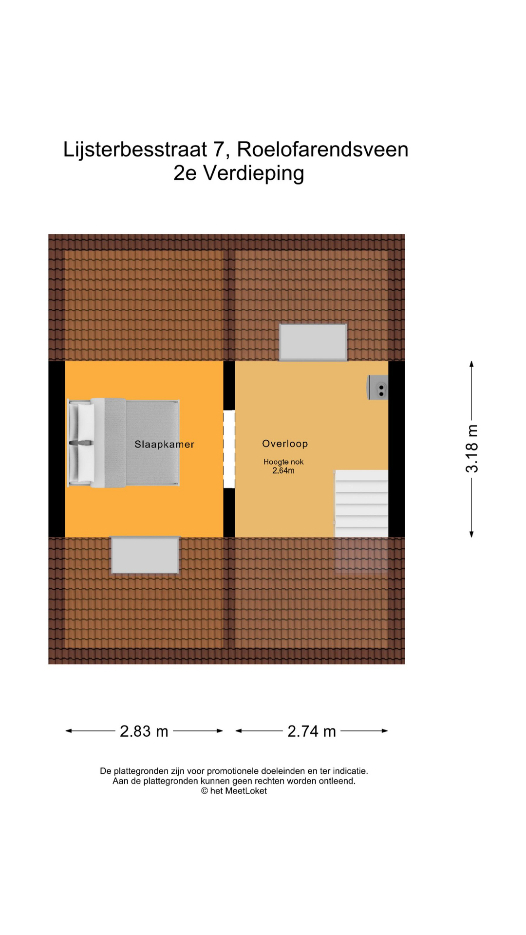 Lijsterbesstraat 7 , 2371 TE Roelofarendsveen map