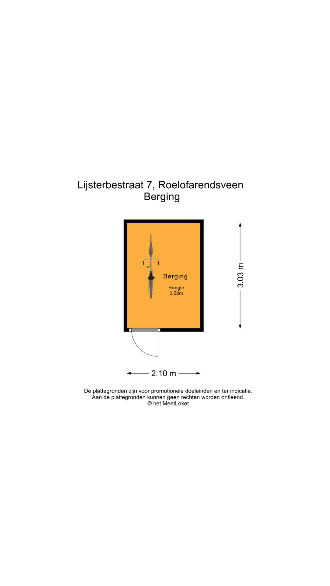 Lijsterbesstraat 7 , 2371 TE Roelofarendsveen map