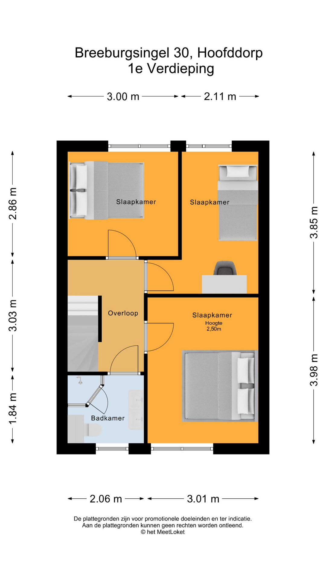 Breeburgsingel 30 , 2135 CN Hoofddorp map