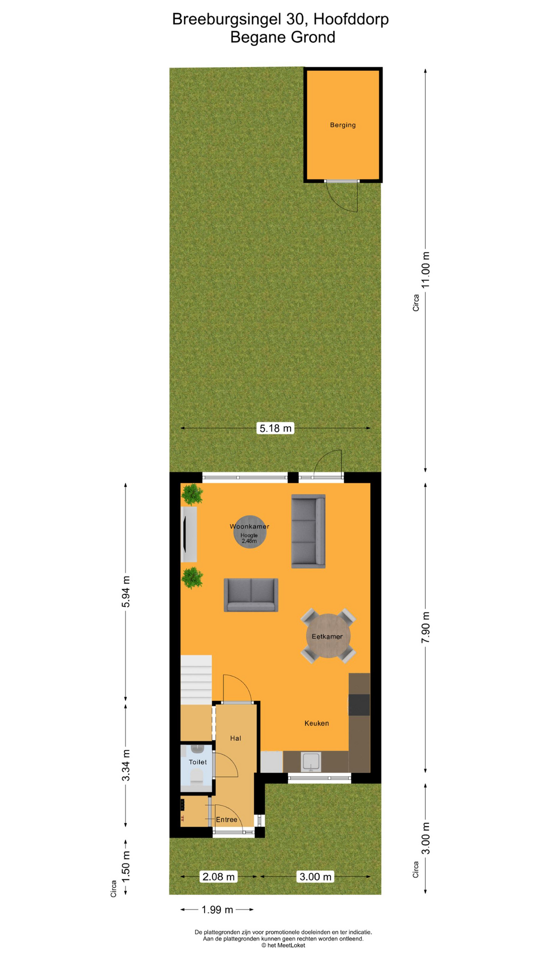 Breeburgsingel 30 , 2135 CN Hoofddorp map