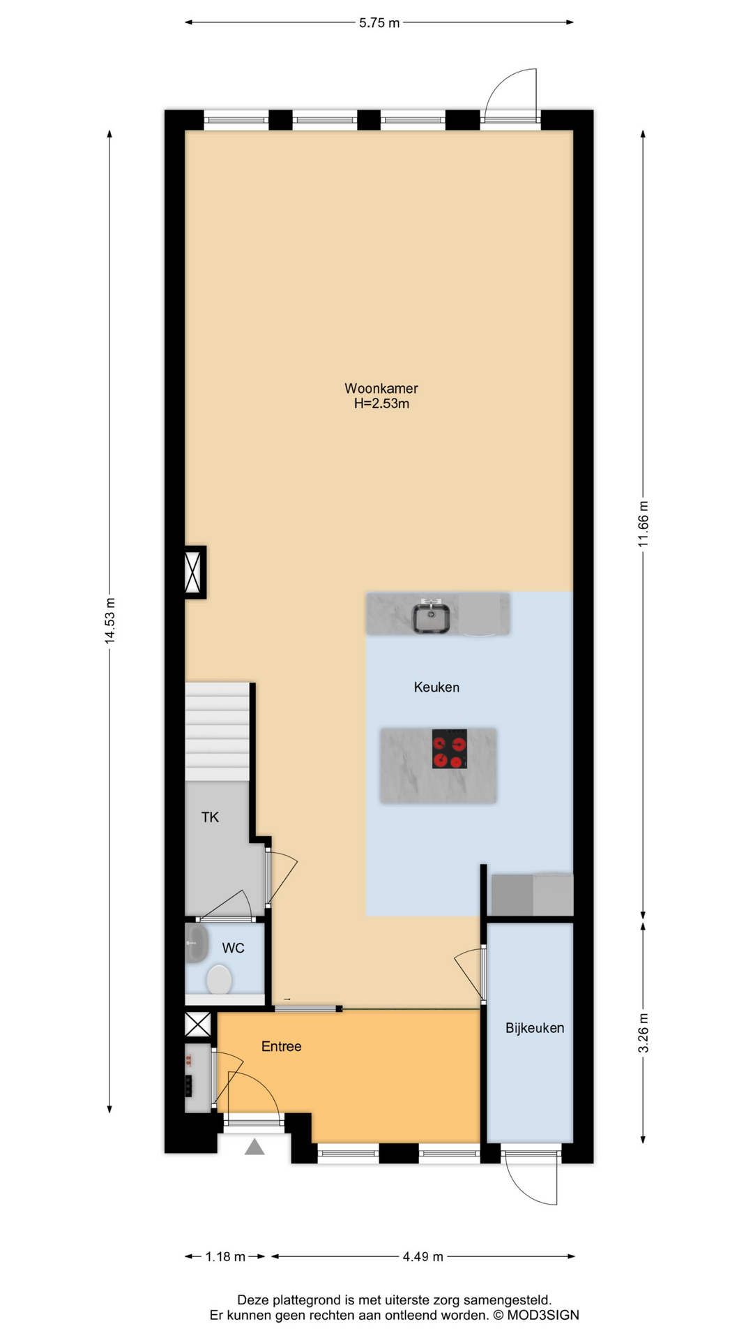 Hofpoort 26 , 2152 EG Nieuw-vennep map