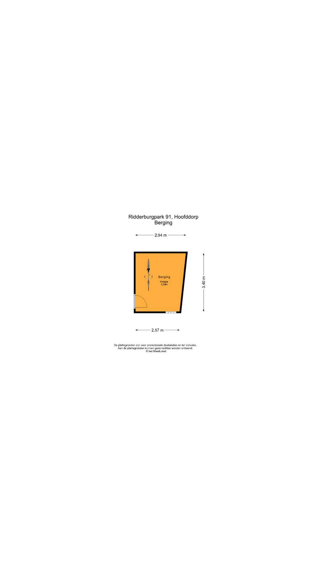 Ridderburgpark 91 , 2135 KT Hoofddorp map