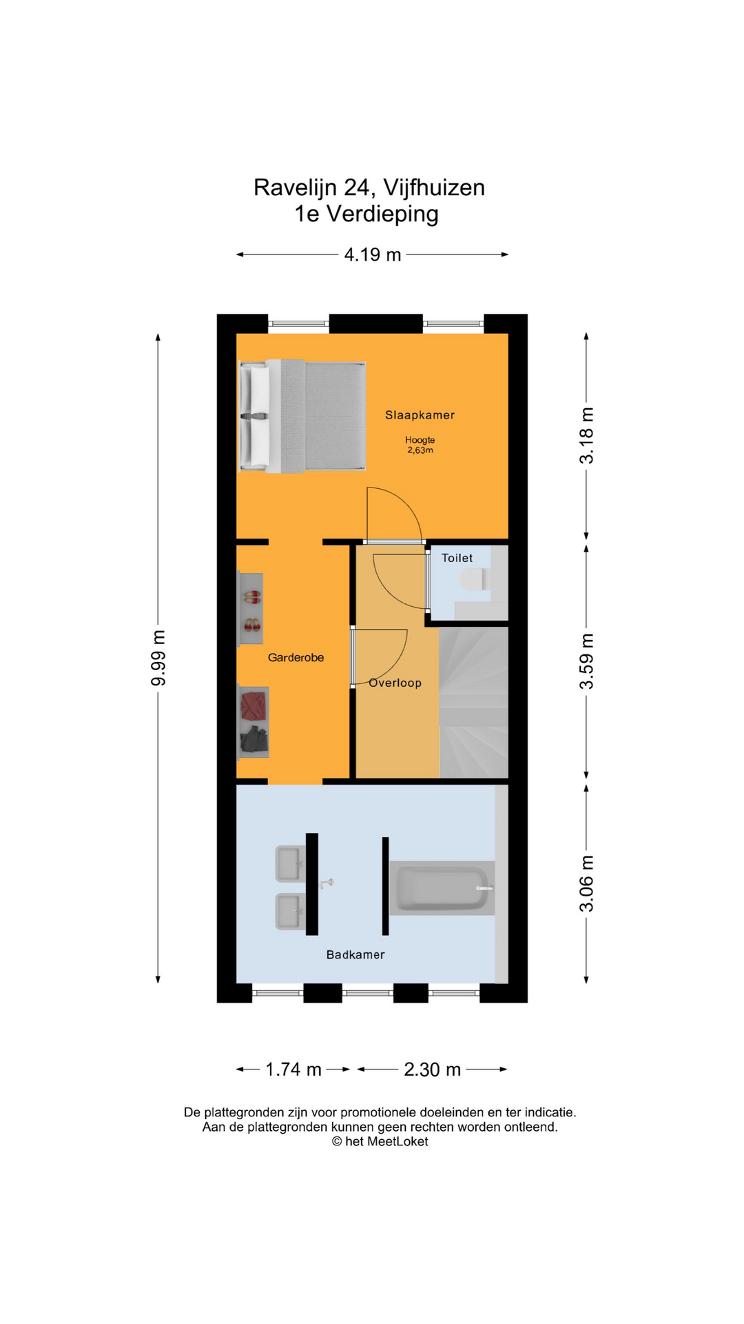 Ravelijn 24 , 2141 NH Vijfhuizen map