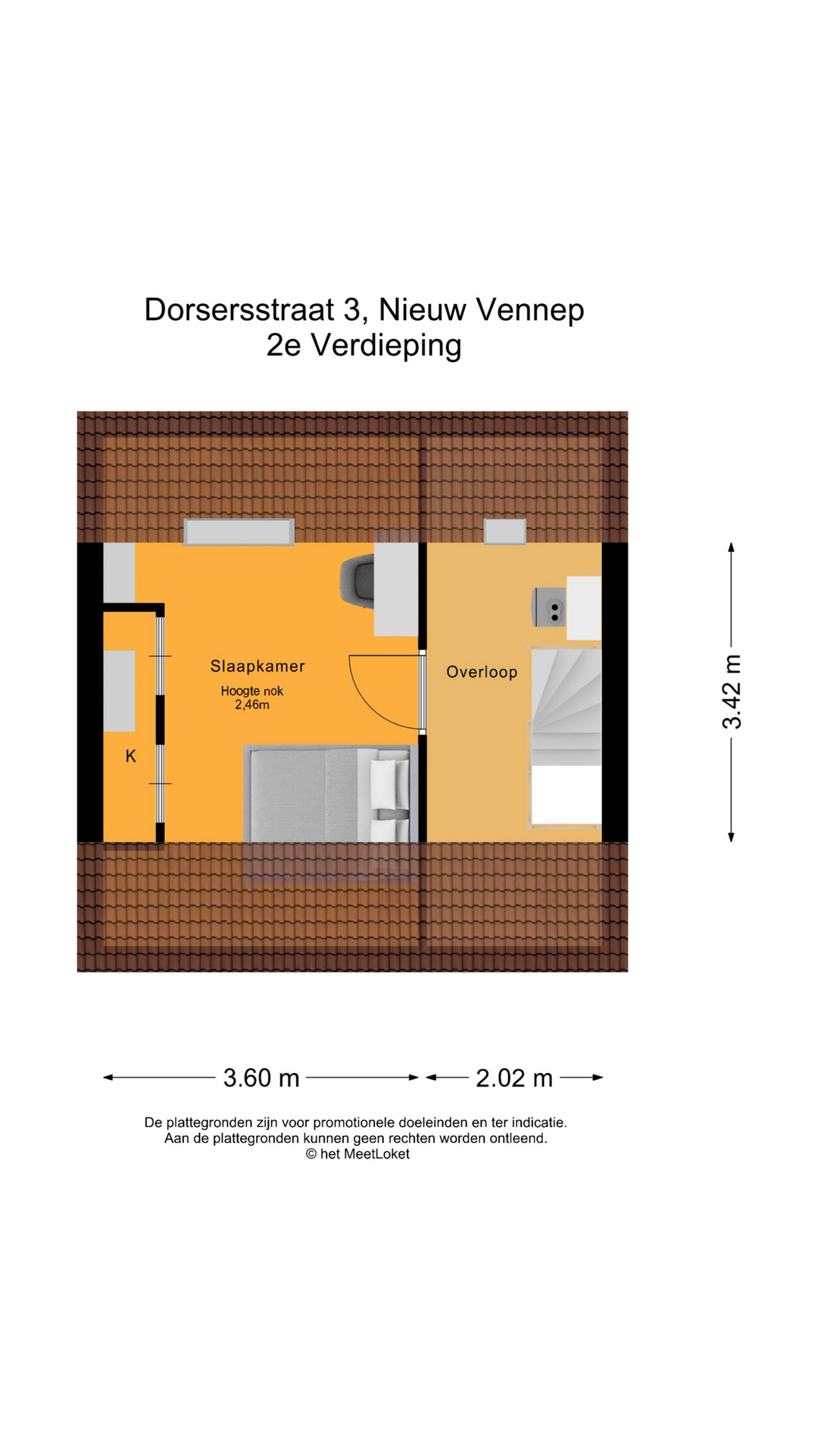 Dorsersstraat 3, 2151 CE Nieuw-vennep map