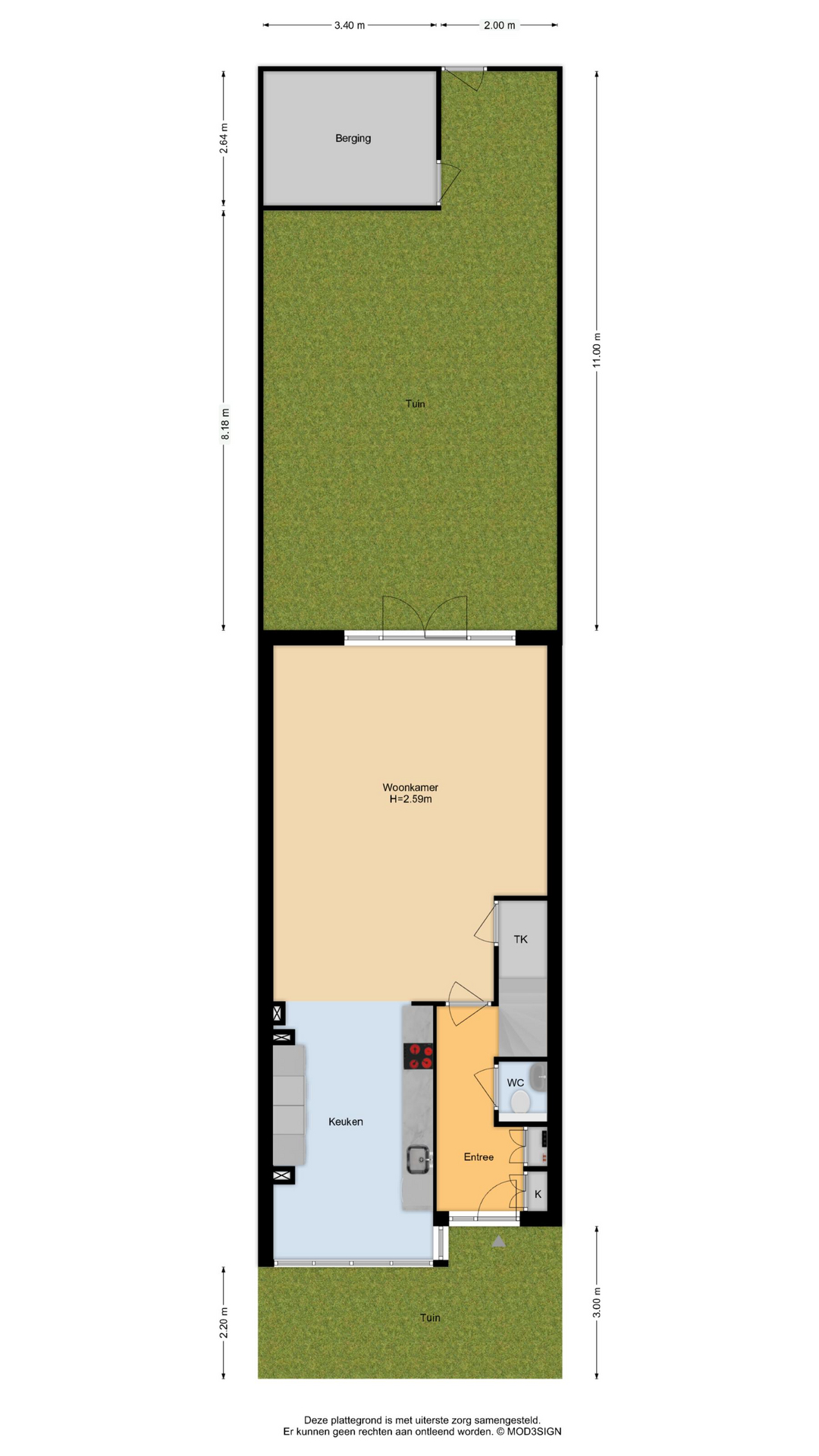 Korfstraat 132 , 1433 DD Kudelstaart map