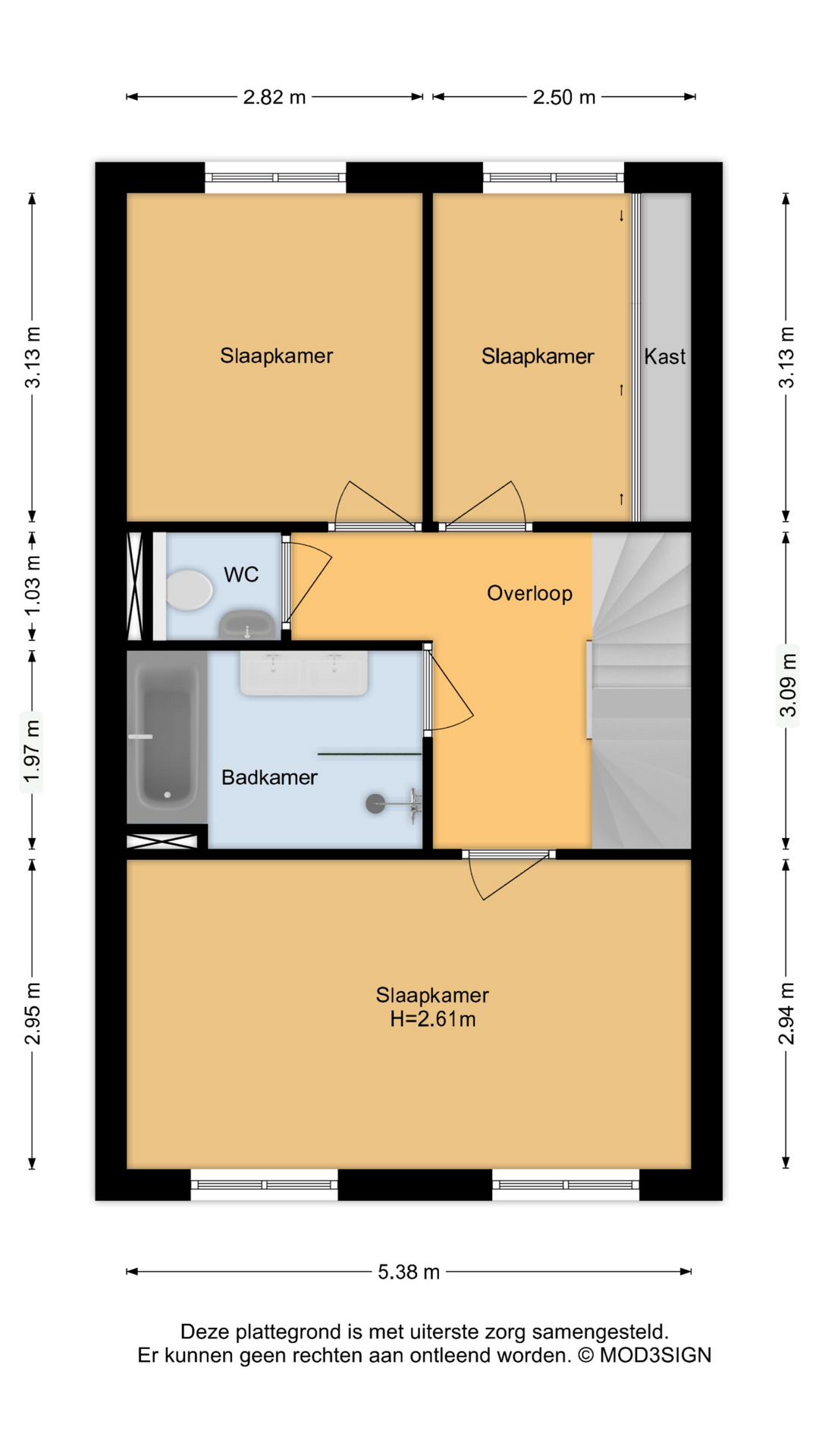 Korfstraat 132 , 1433 DD Kudelstaart map