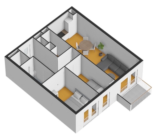 Knightsbridge Hyde Park huis 4 type 1 0ong, 2132 HN Hoofddorp map