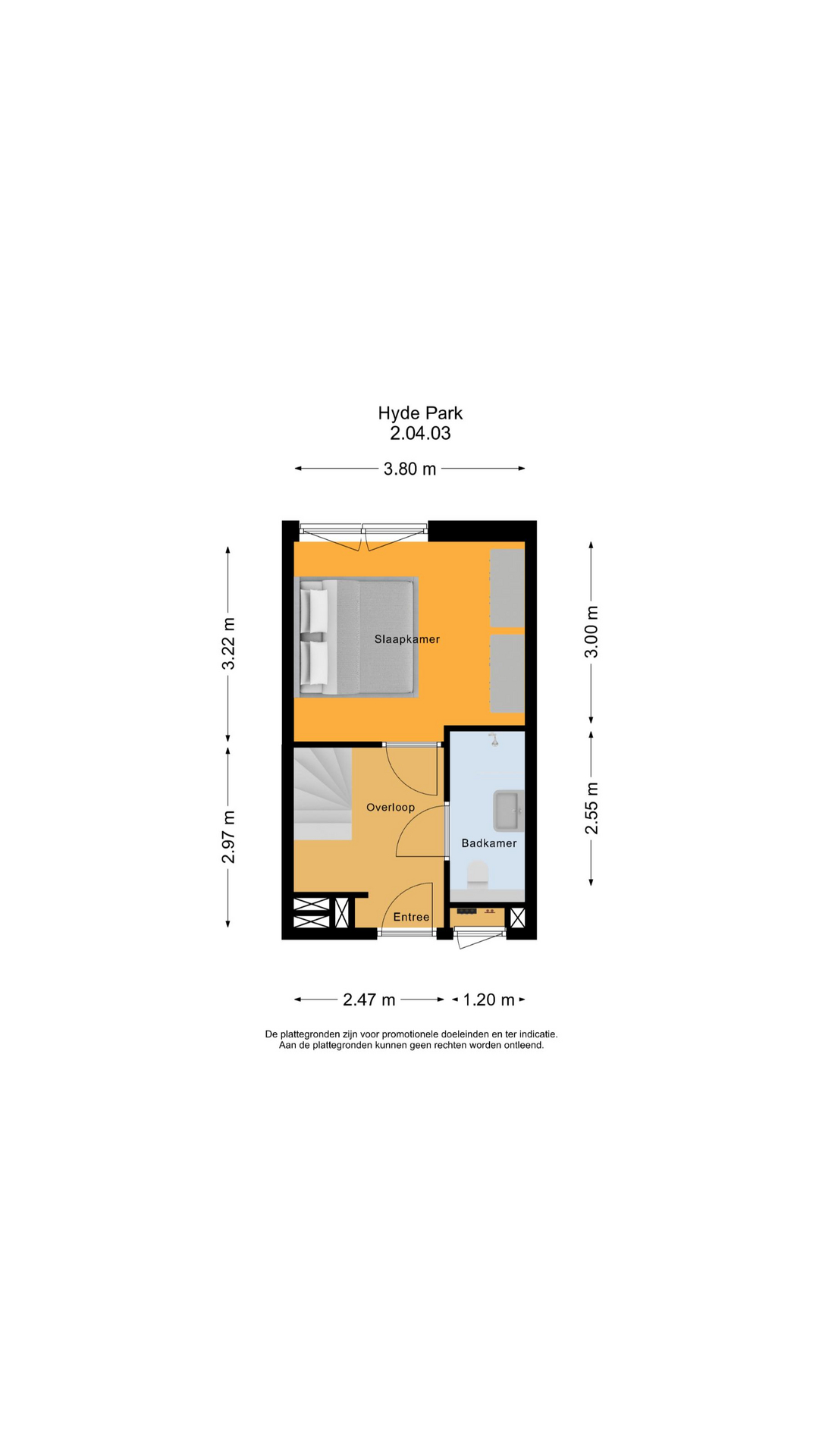 Knightsbridge Hyde Park huis 2 type 3 0ong, 2132 HN Hoofddorp map