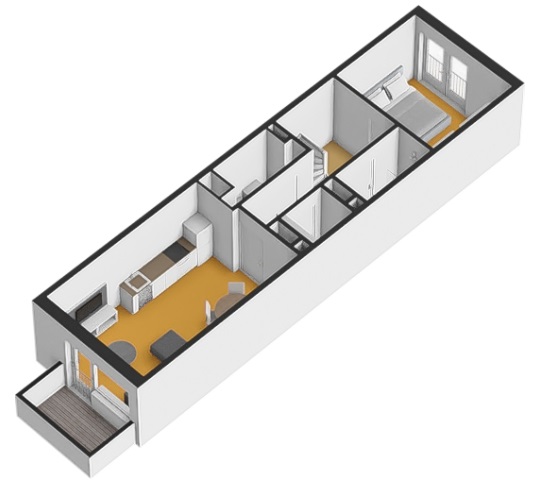 Knightsbridge Hyde Park huis 2 type 3 0ong, 2132 HN Hoofddorp map