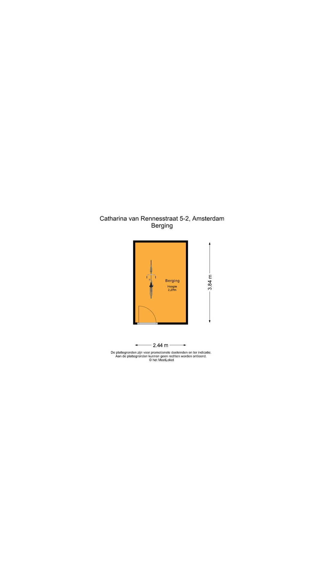 Catharina van Rennesstraat 5 2, 1077 KW Amsterdam map