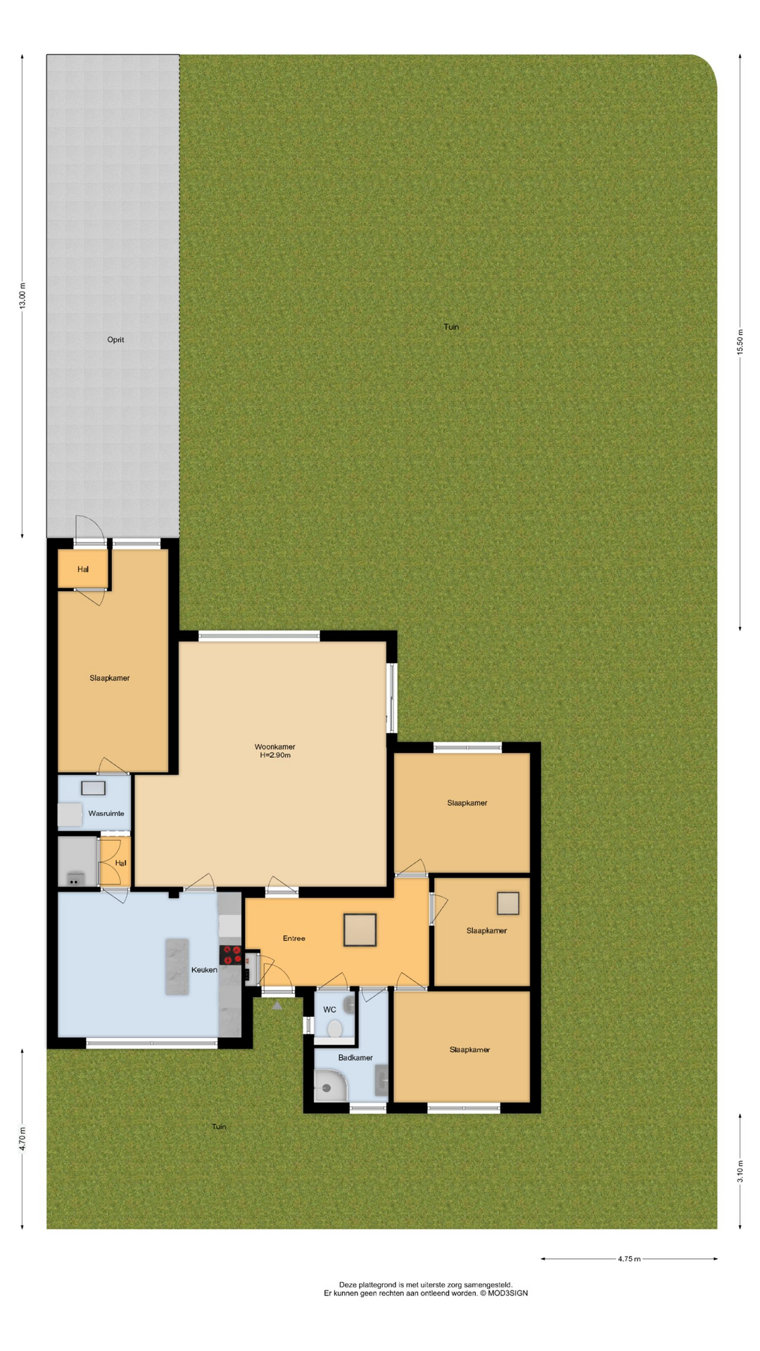 Smedenweg 55 , 2151 DD Nieuw-vennep map