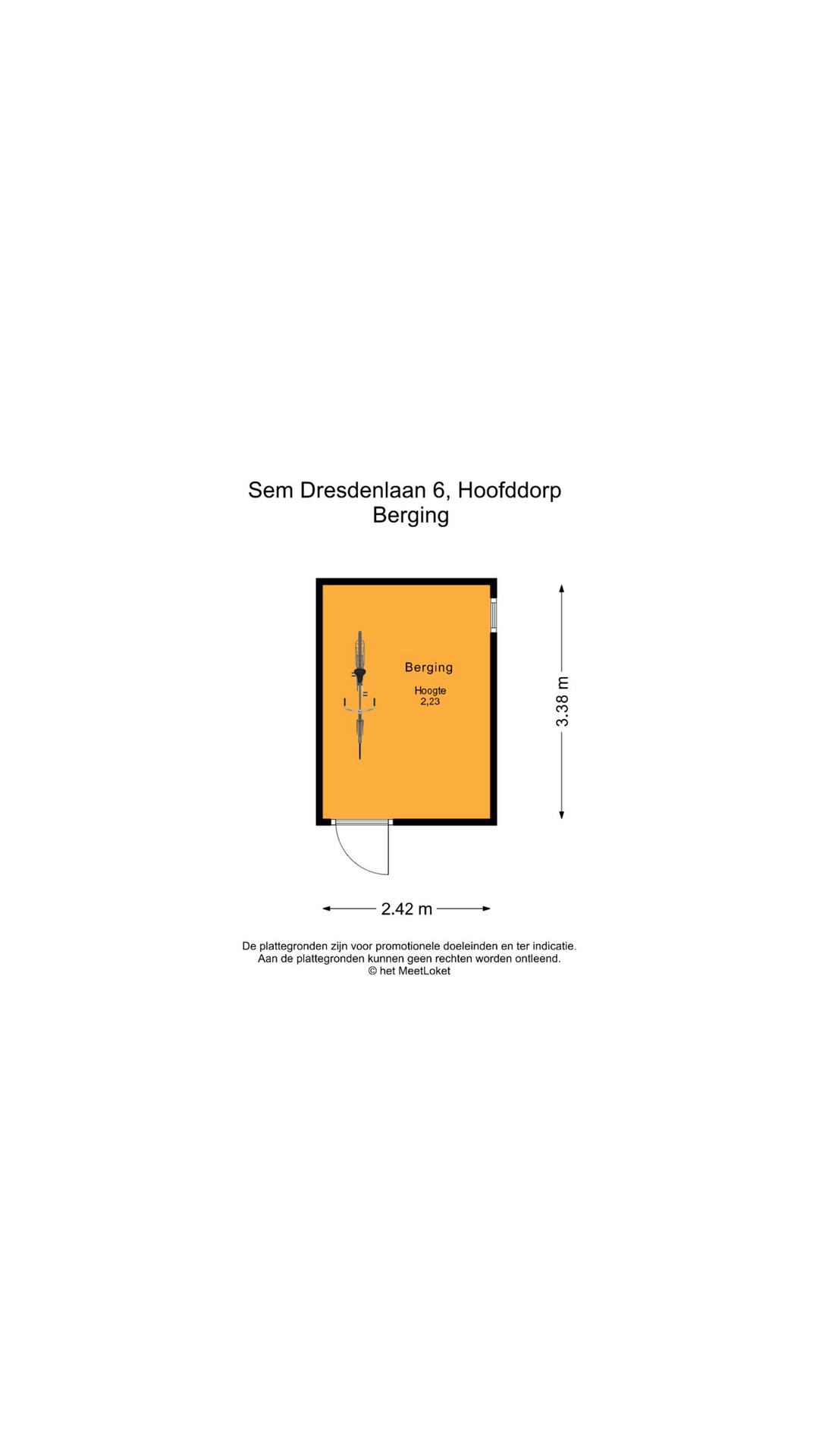 Sem Dresdenlaan 6 , 2132 KS Hoofddorp map