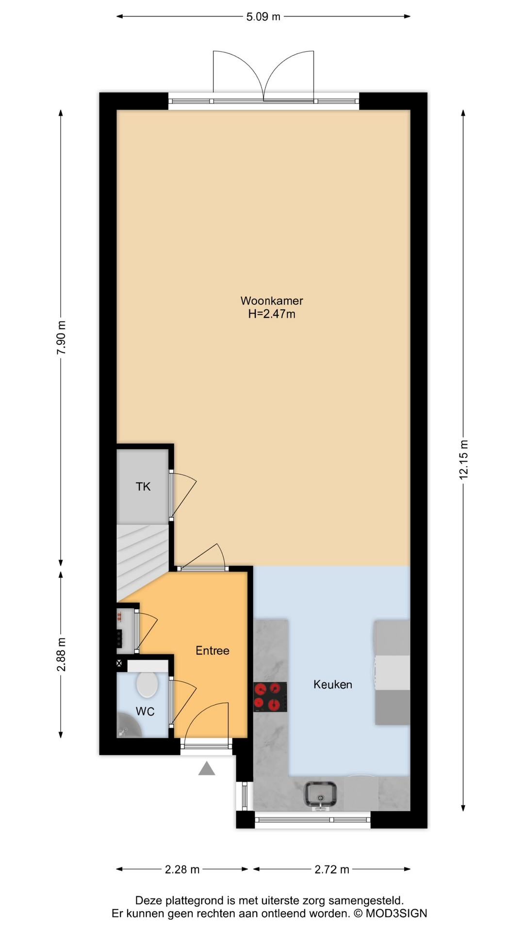 Siciliano 54 , 2152 TR Nieuw-vennep map