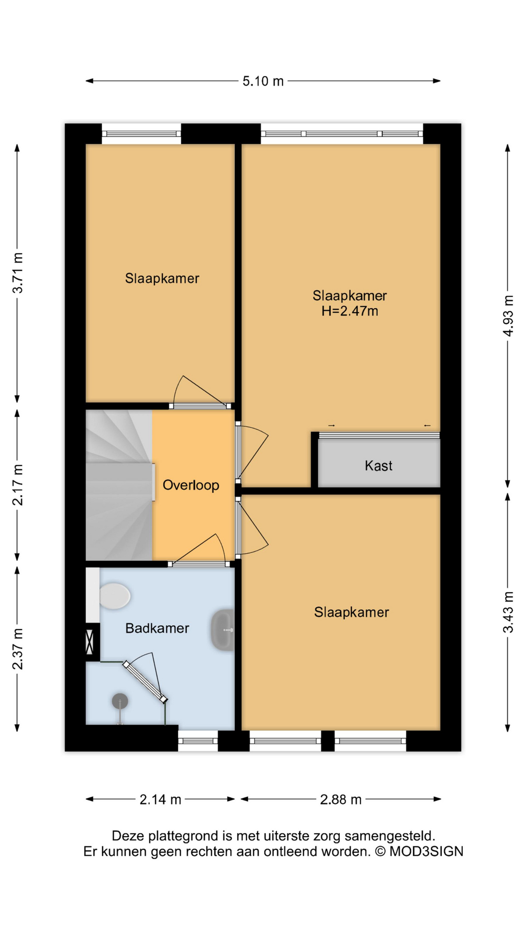 Siciliano 54 , 2152 TR Nieuw-vennep map