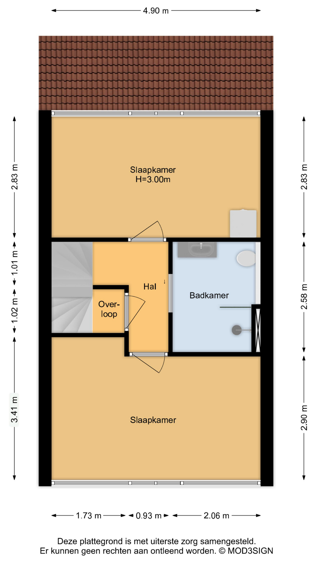 Zwattingburen 64 , 2151 ZL Nieuw-vennep map