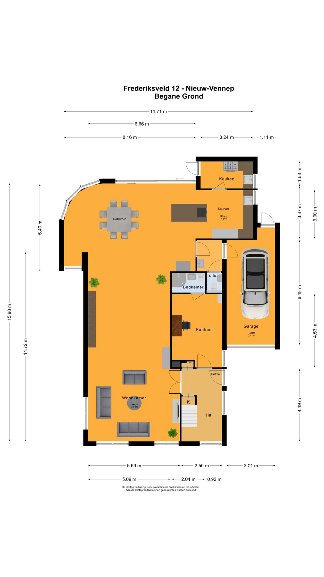 Frederiksveld 12 , 2151 LS Nieuw-vennep map