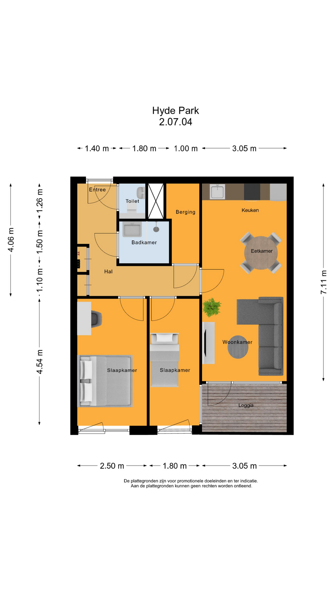 Niemeyerstraat 191, 2132 HE Hoofddorp map