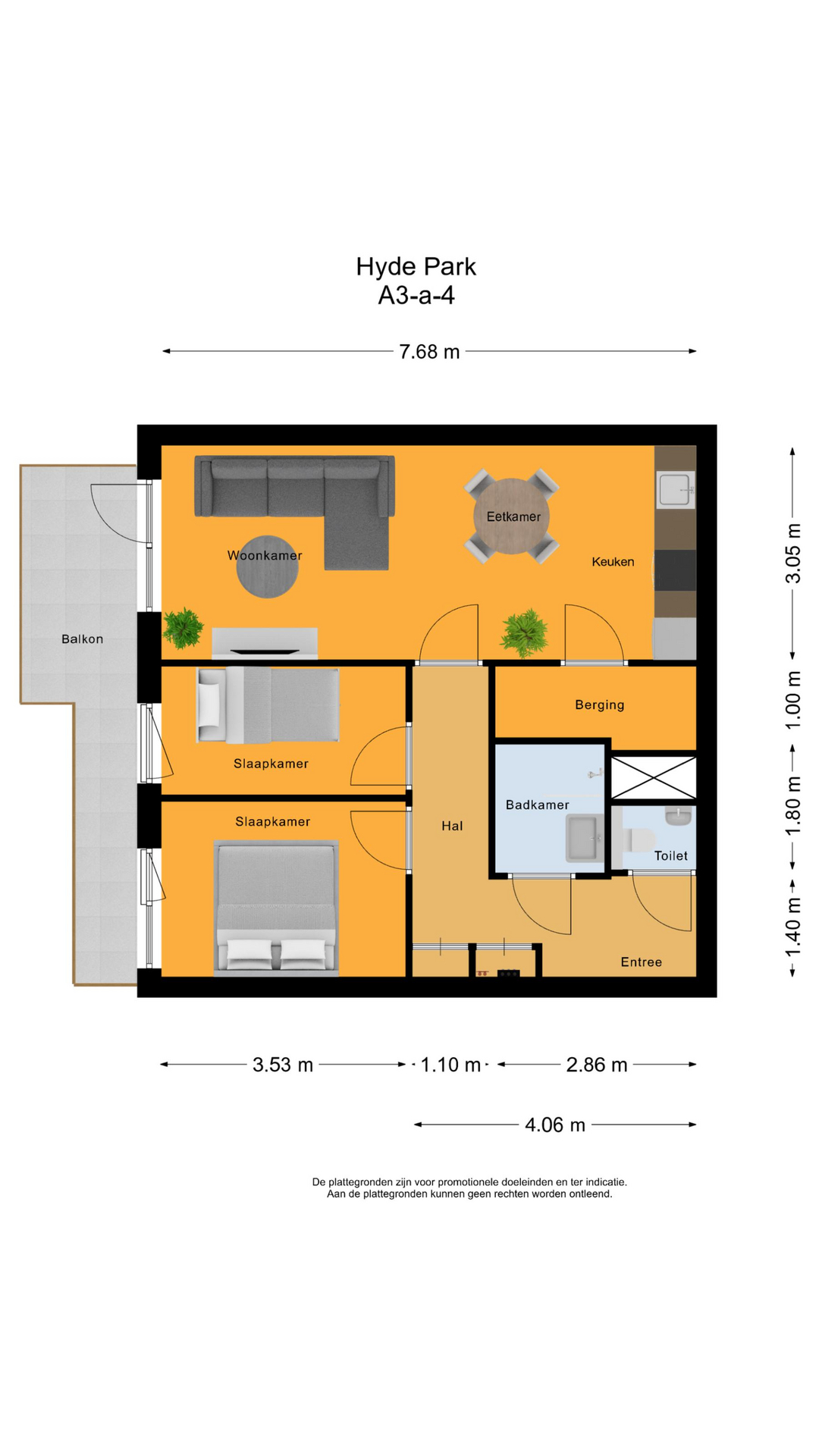 Niemeyerstraat 65 , 2132 HE Hoofddorp map