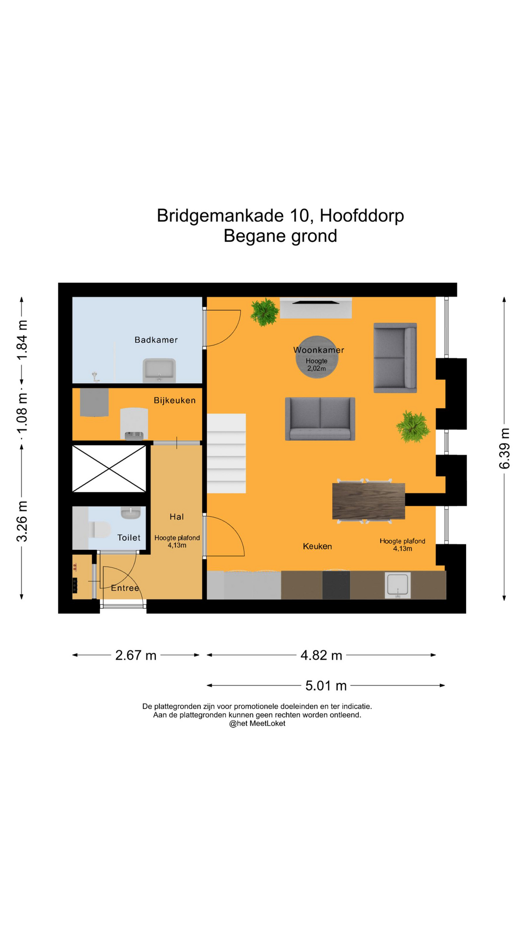 Bridgemankade 10 , 2132 HR Hoofddorp map