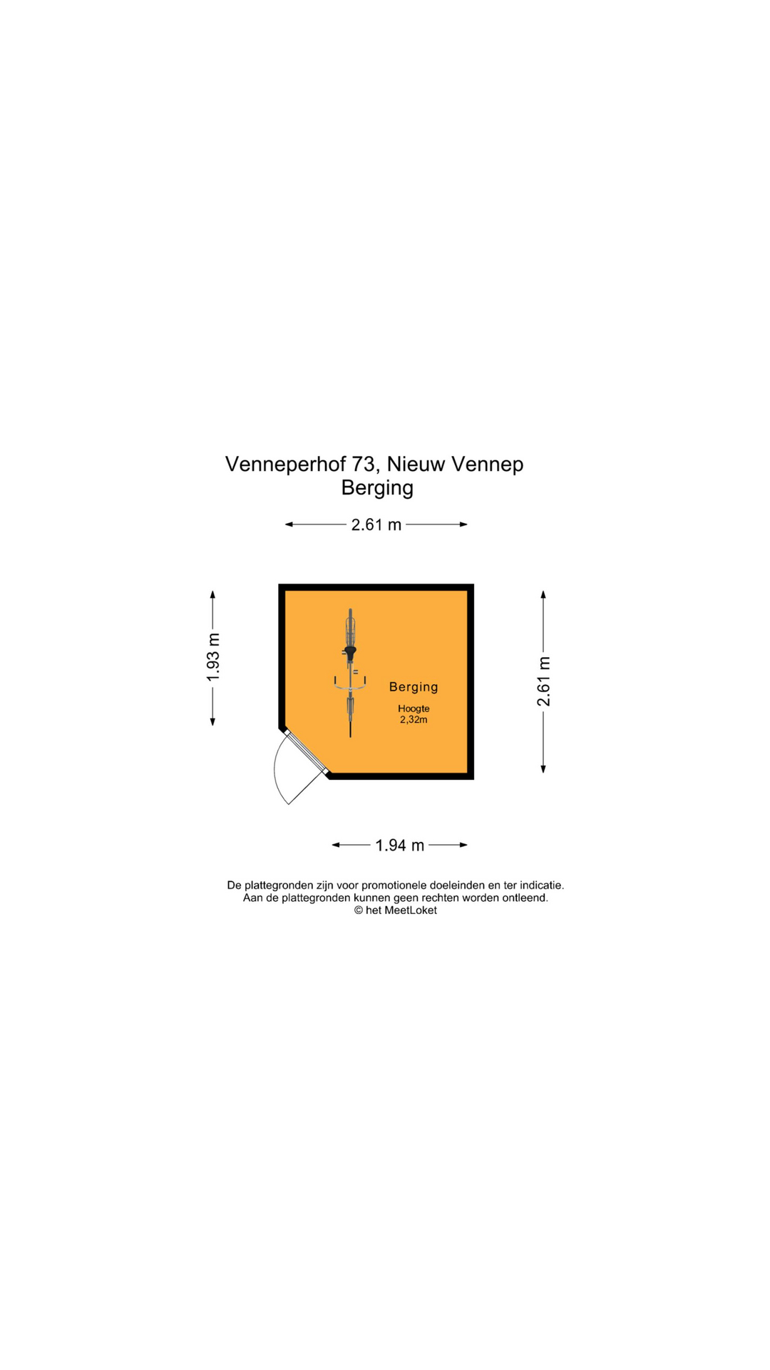 Venneperhof 73 , 2151 AX Nieuw-vennep map