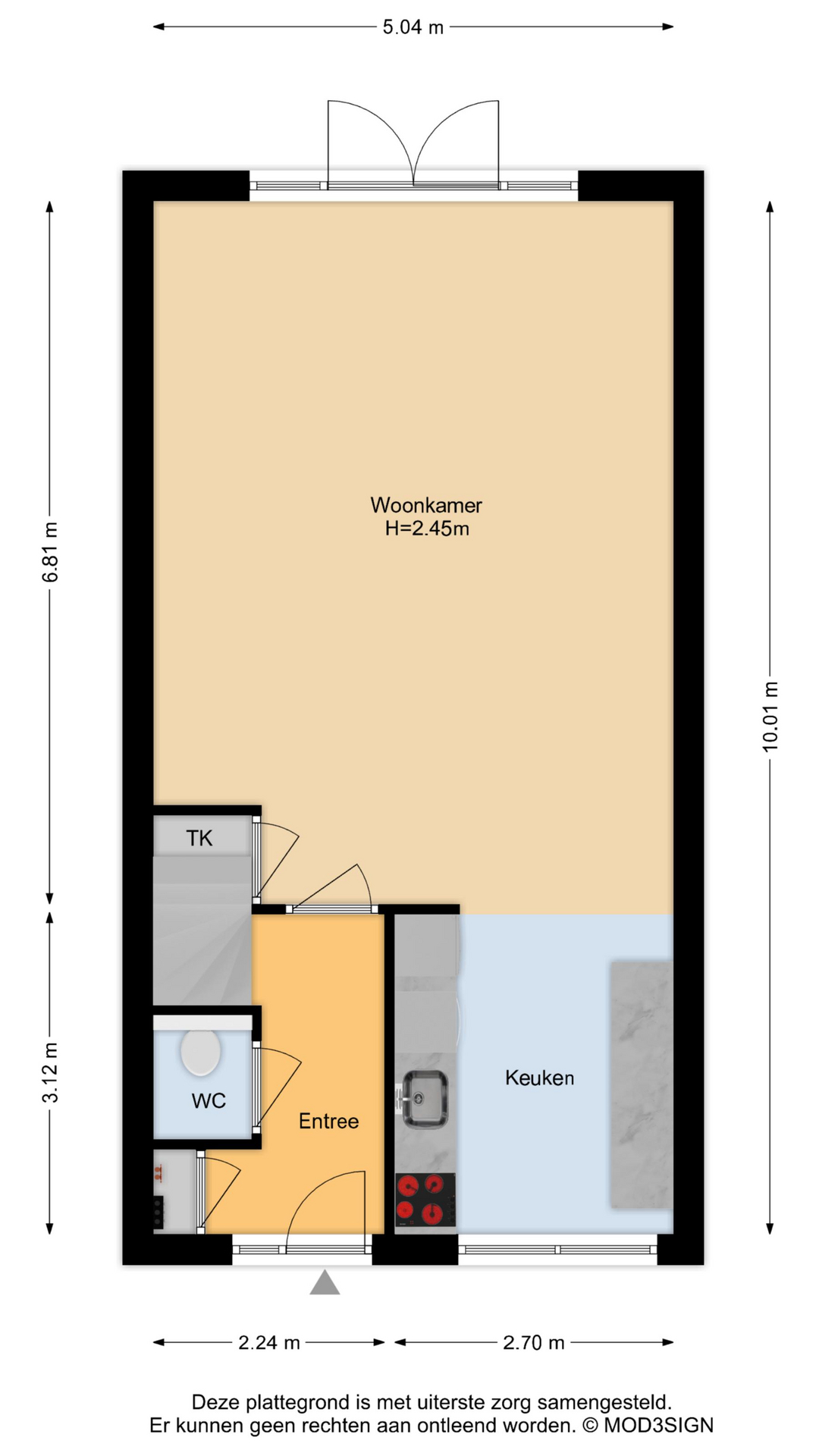 Schubertlaan 46 , 2151 GB Nieuw-vennep map