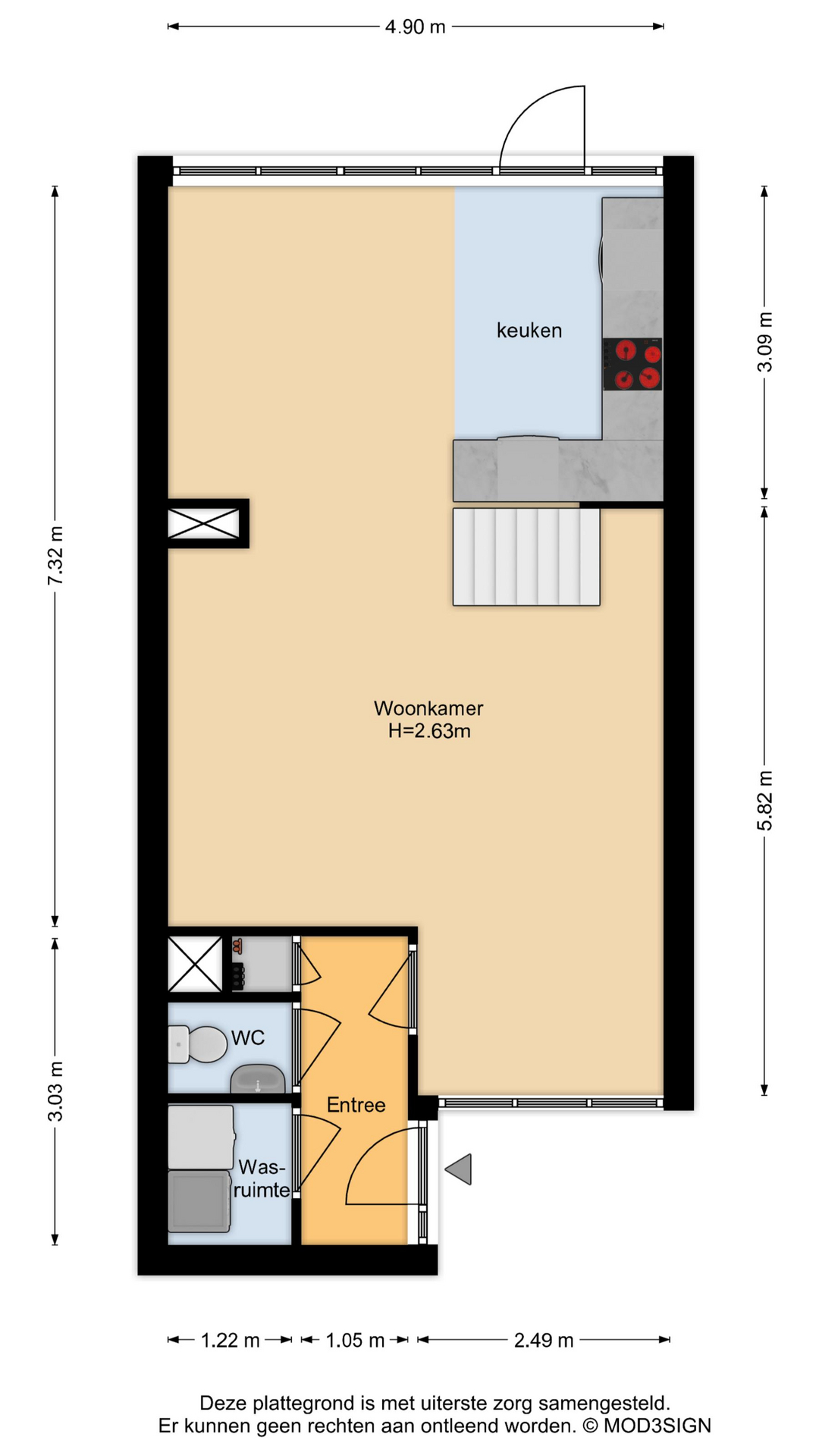 Vagerveld 21 , 2151 ZB Nieuw-vennep map