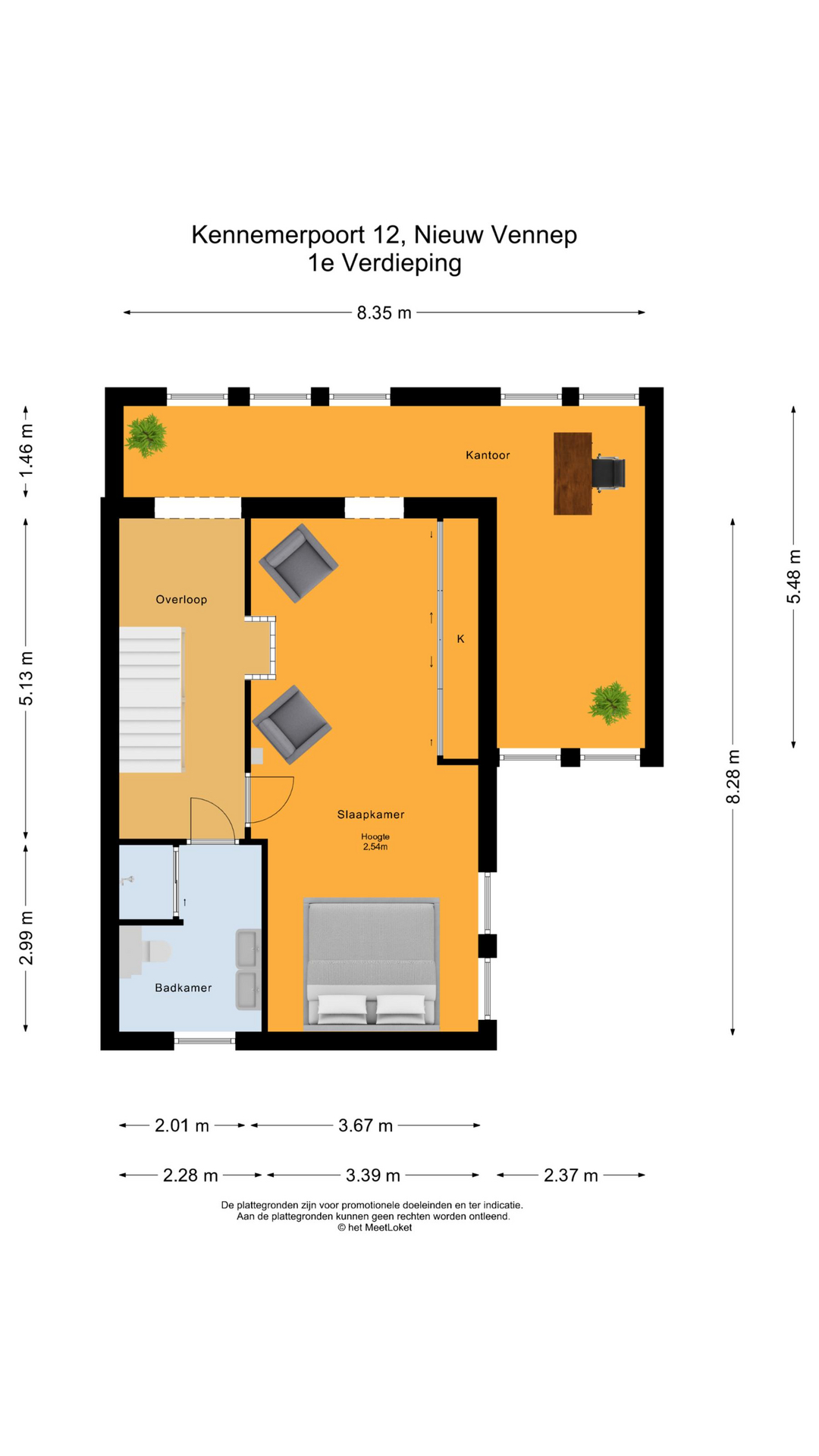 Kennemerpoort 12 , 2152 EC Nieuw-vennep map