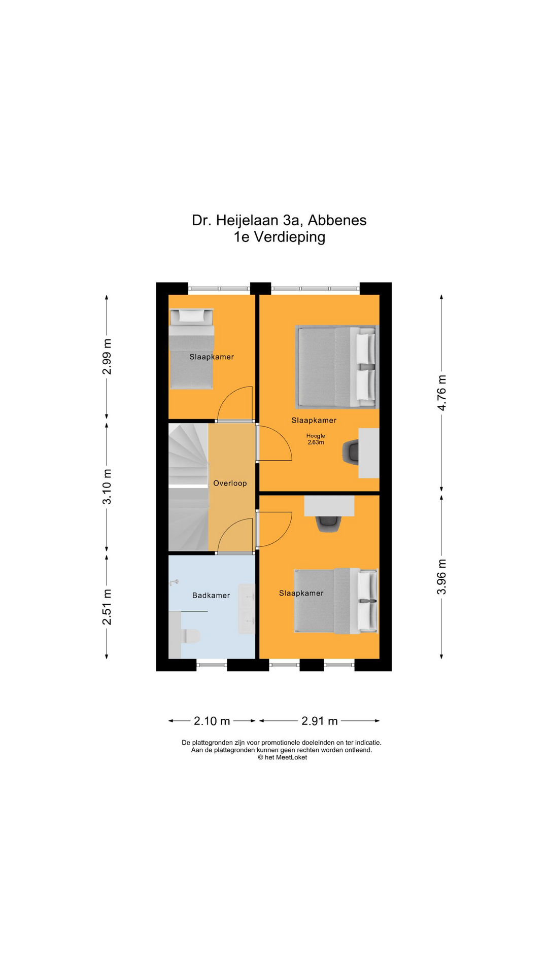 Dr. Heijelaan 3 A, 2157 NH Abbenes map