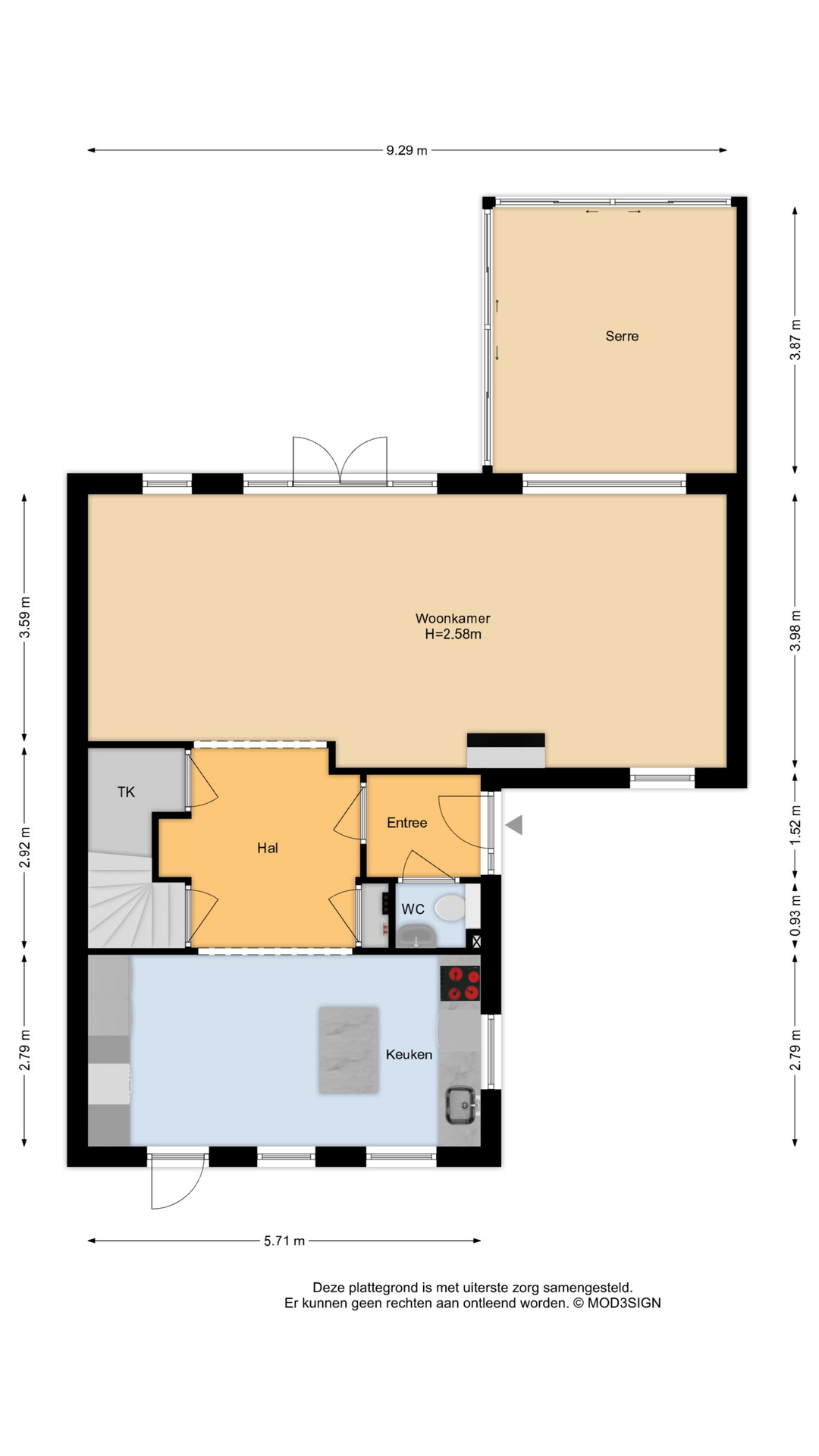 Saarloosstraat 24 , 2134 LZ Hoofddorp map