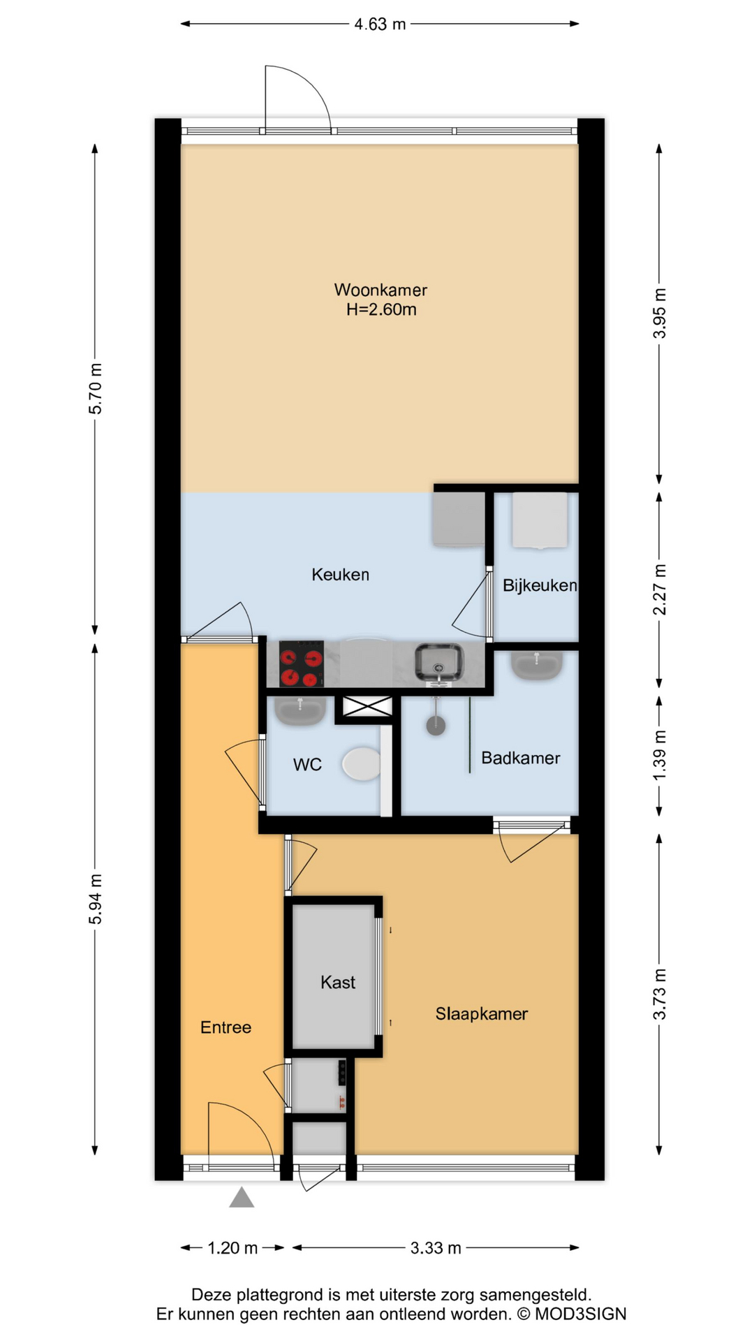 Jacob Boekestraat 3 , 2152 AD Nieuw-vennep map