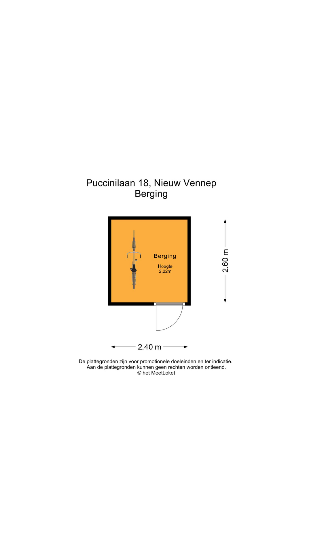 Puccinilaan 18 , 2151 GC Nieuw-vennep map