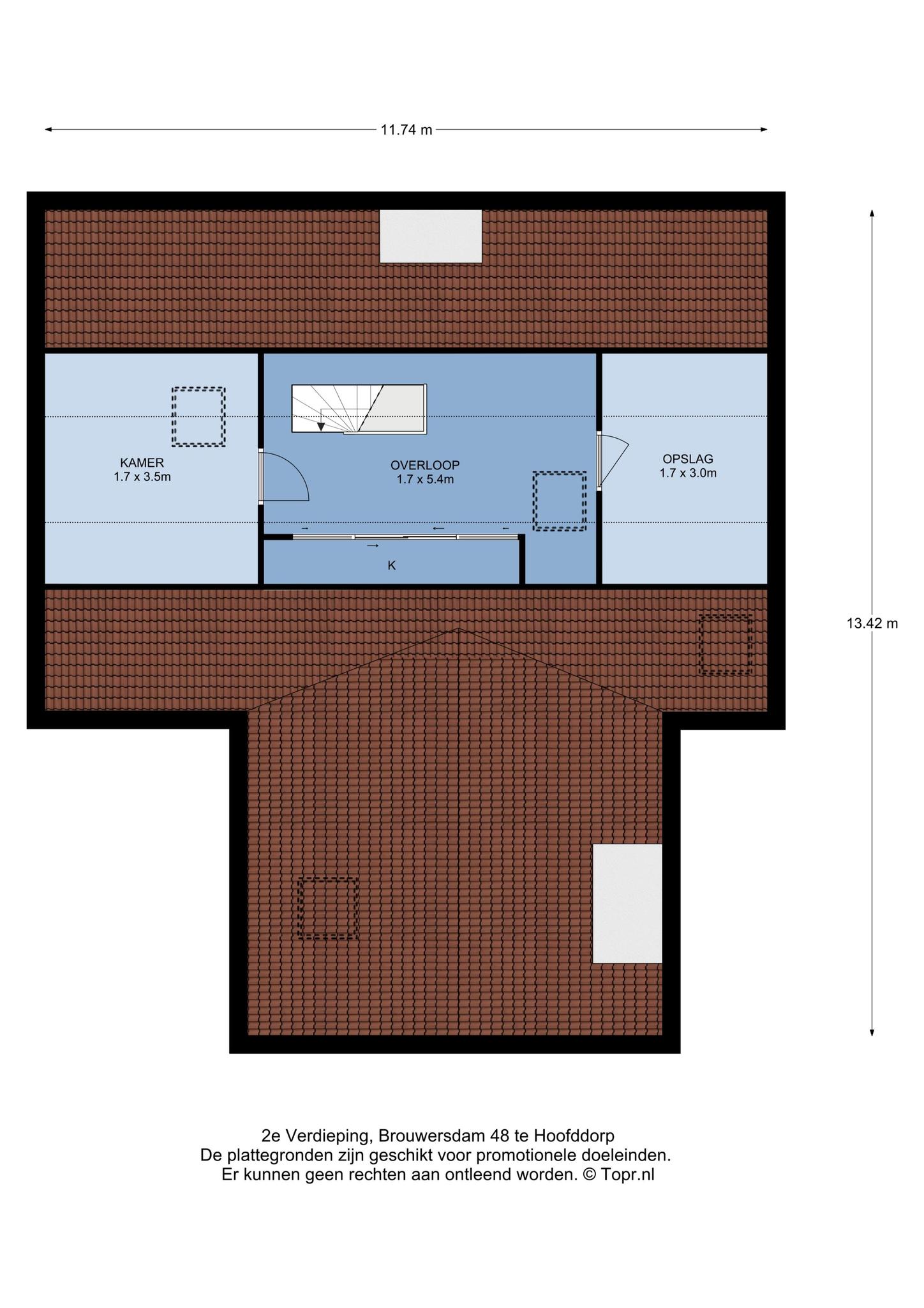 Brouwersdam 48 , 2134 WZ Hoofddorp map