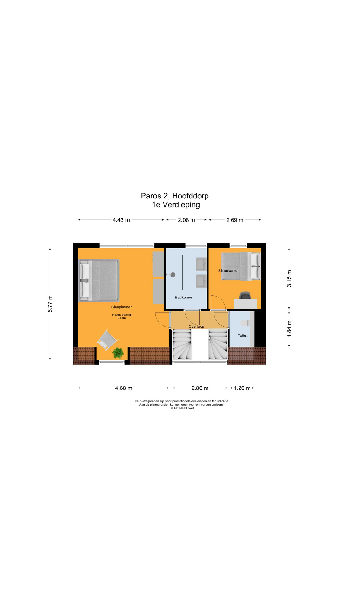 Paros 2 , 2134 AP Hoofddorp map