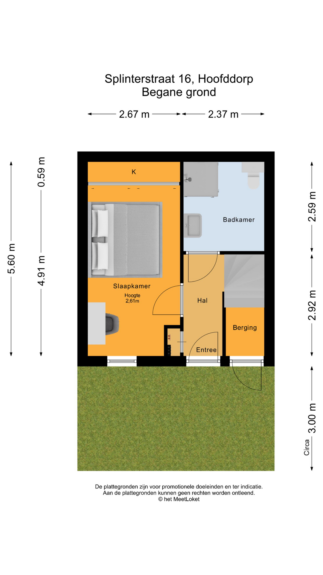 Splinterstraat 16 , 2134 LX Hoofddorp map