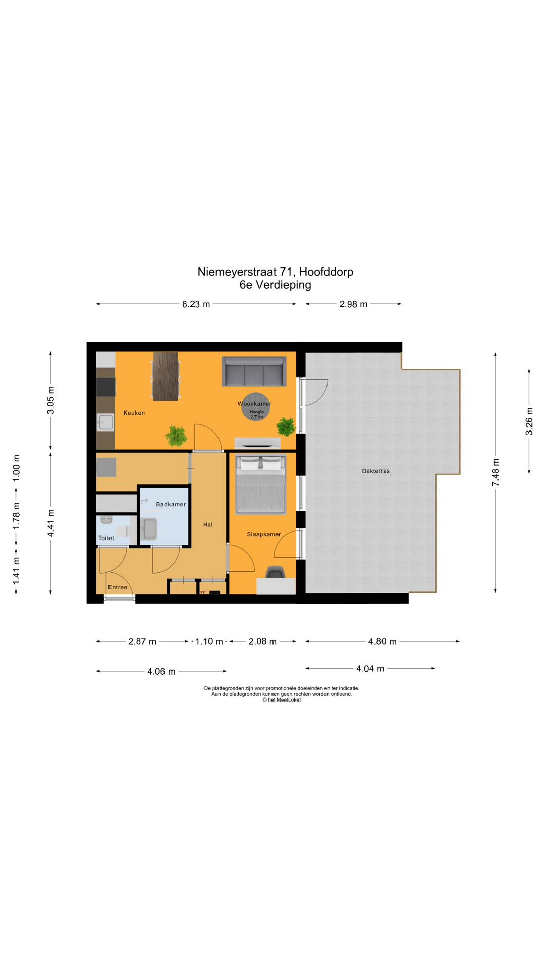 Niemeyerstraat 71 , 2132 HE Hoofddorp map