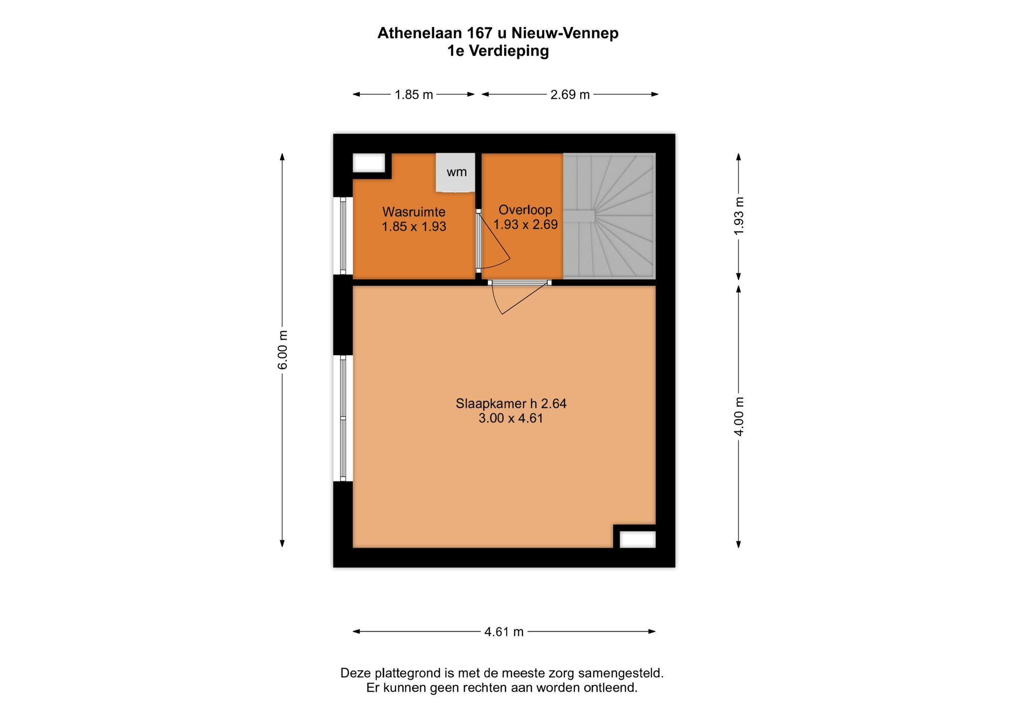 Athenelaan 167 U, 2152 KL Nieuw-vennep map