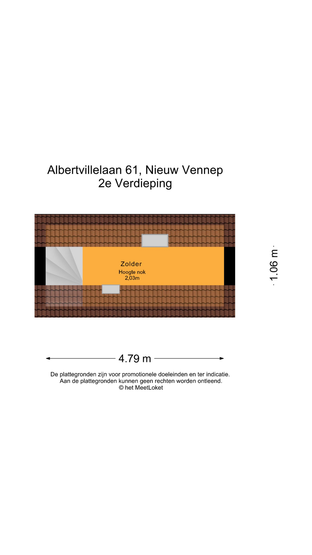 Albertvillelaan 61 , 2152 KM Nieuw-vennep map