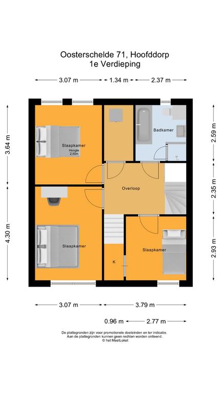 Oosterschelde 71 , 2134 WL Hoofddorp map