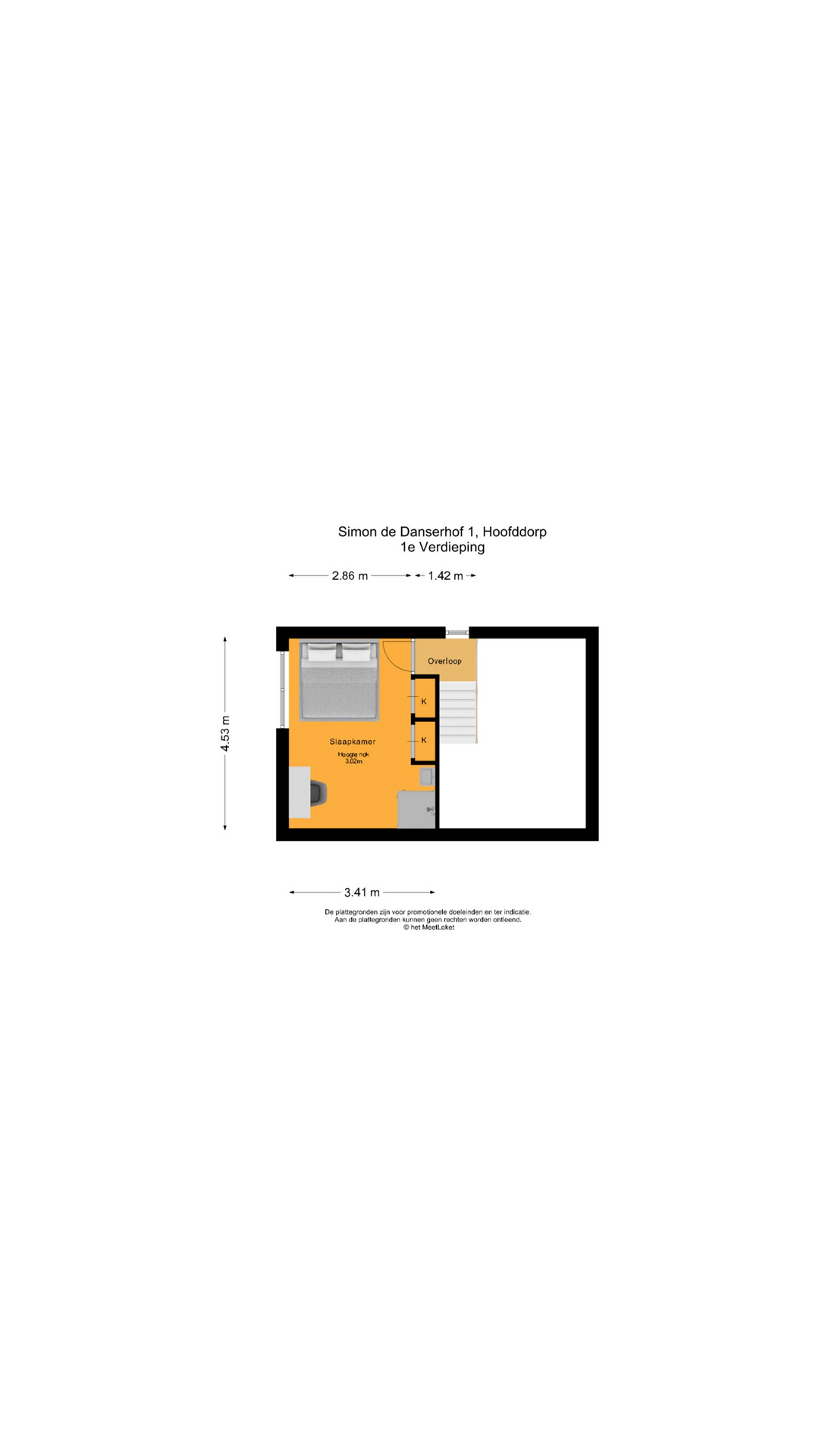 Simon de Danserhof 1 , 2132 TK Hoofddorp map