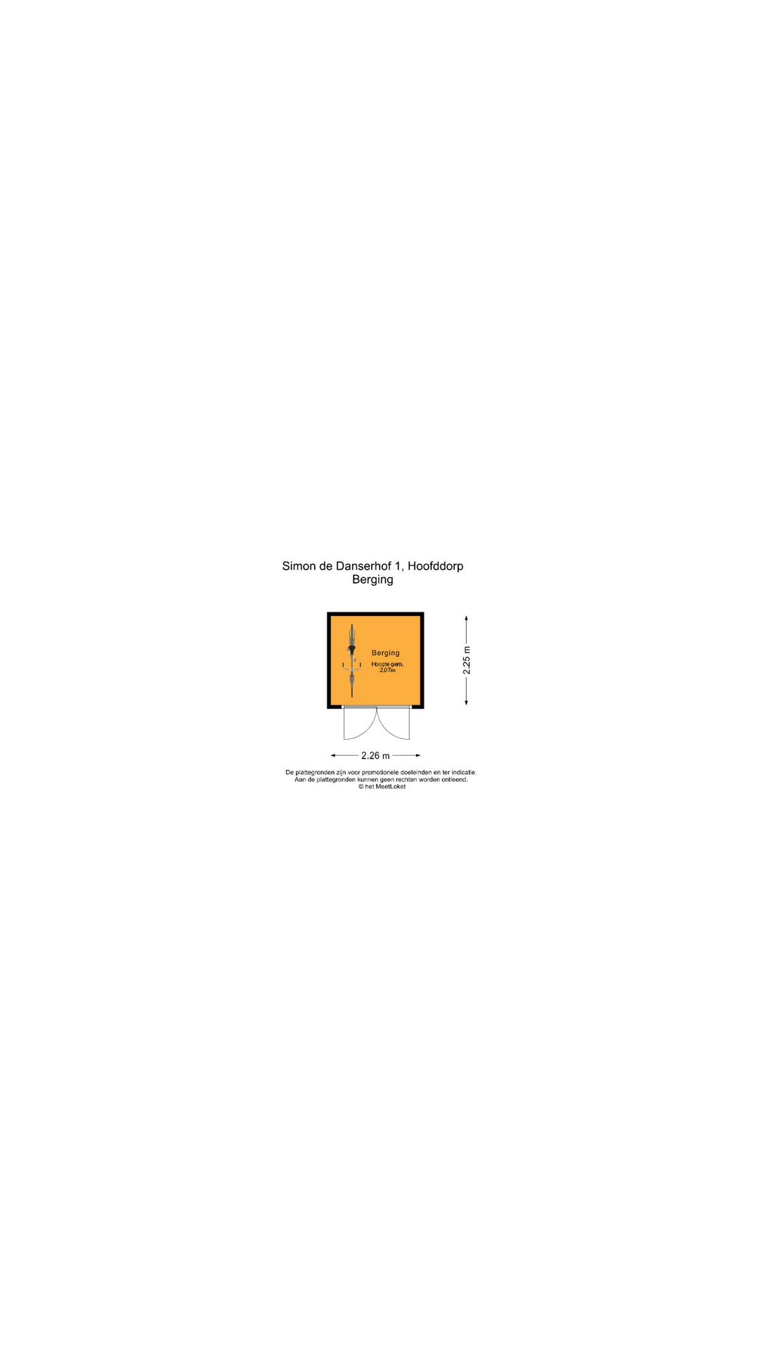 Simon de Danserhof 1 , 2132 TK Hoofddorp map