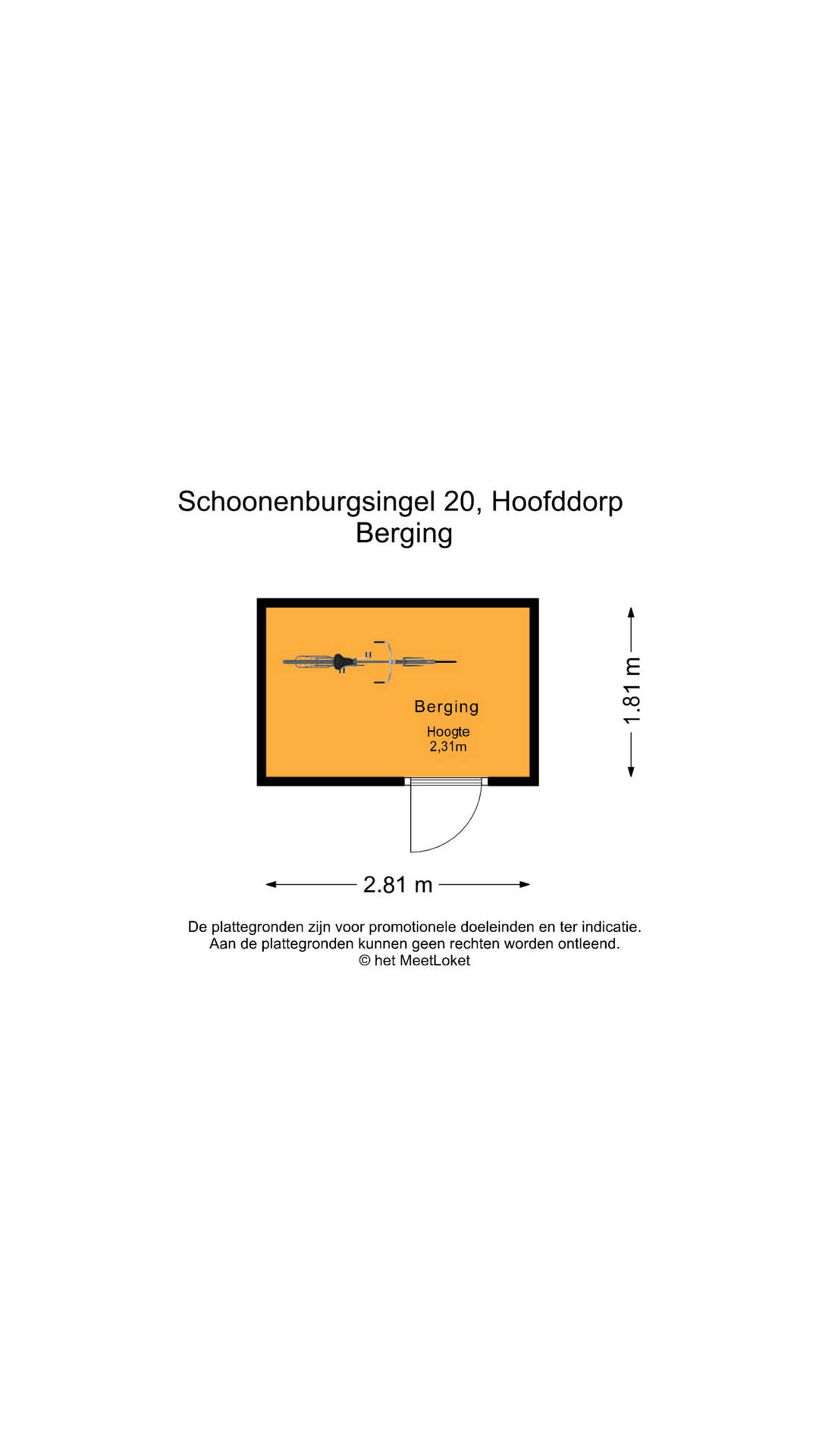 Schoonenburgsingel 20 , 2135 GB Hoofddorp map